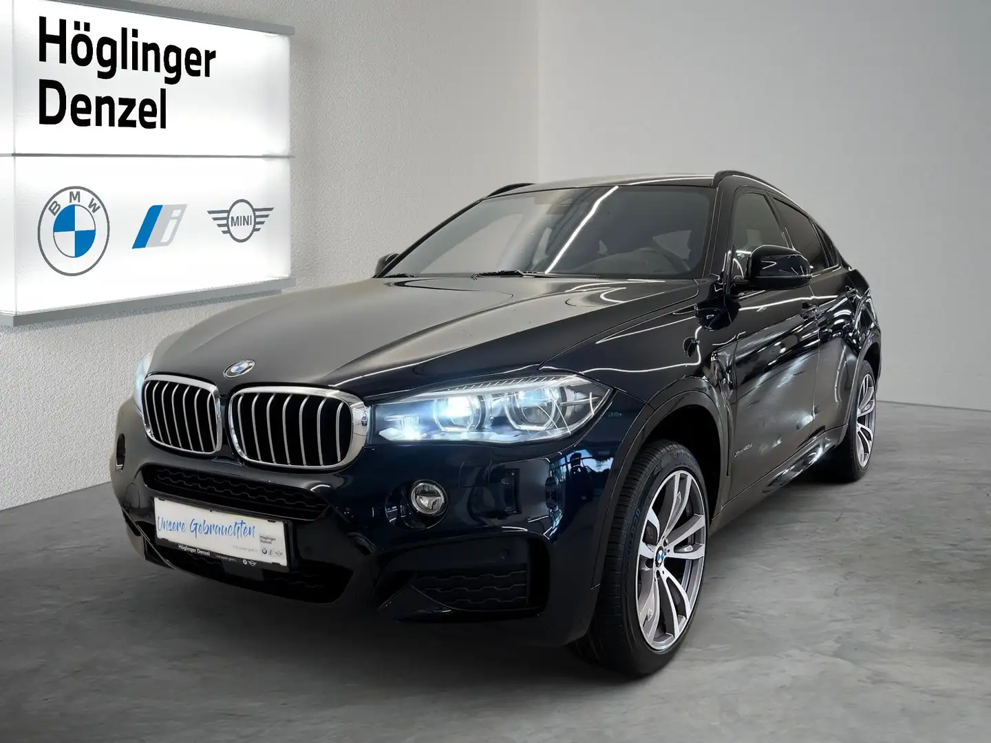 BMW X6 xDrive40d Schwarz - 1