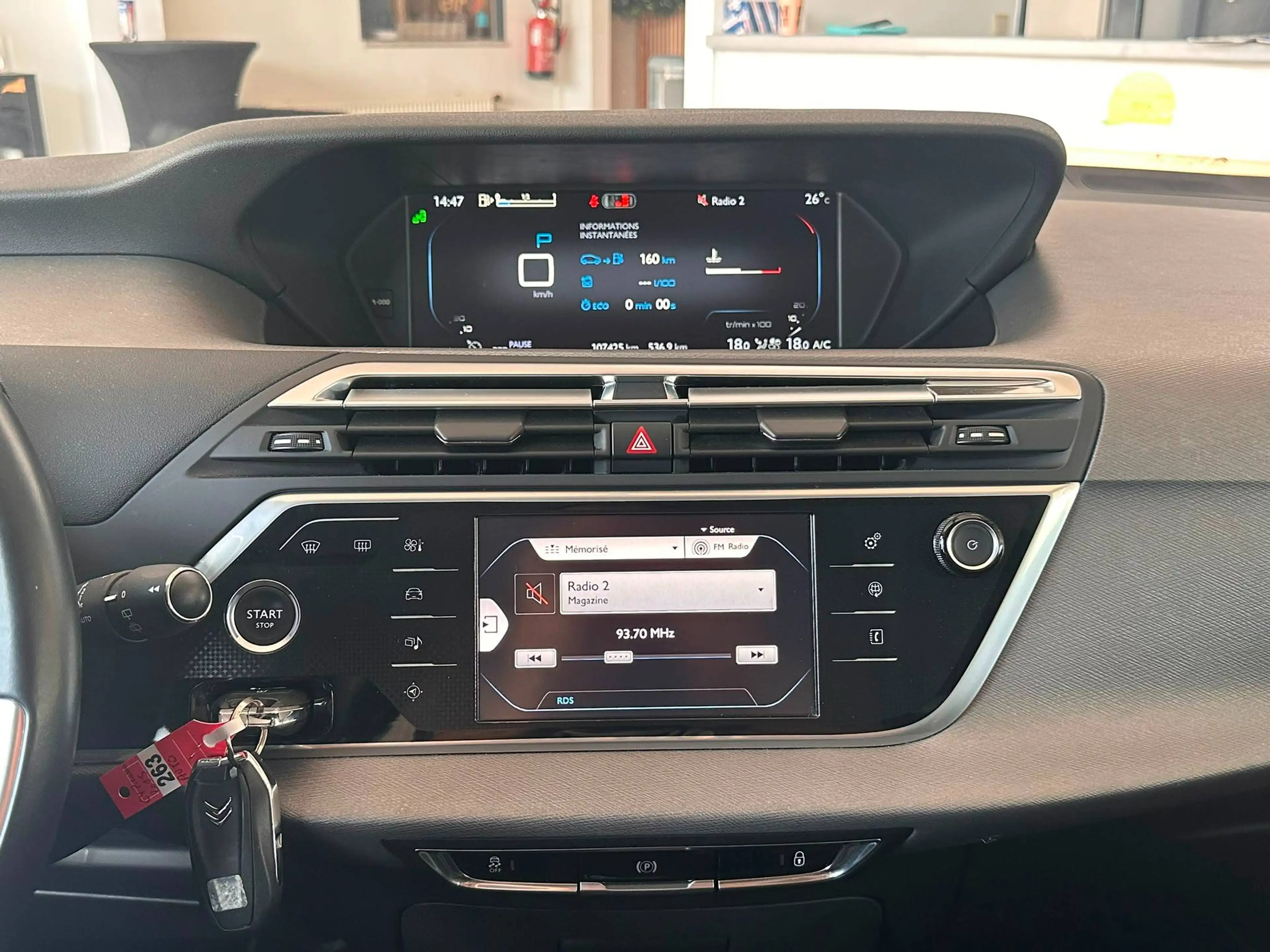 Citroen C4 Picasso 🟩1.6 ESSENCE 165CV - AUTOMATIQUE - AIRCO - CRUISE - CAMERA — photo 14