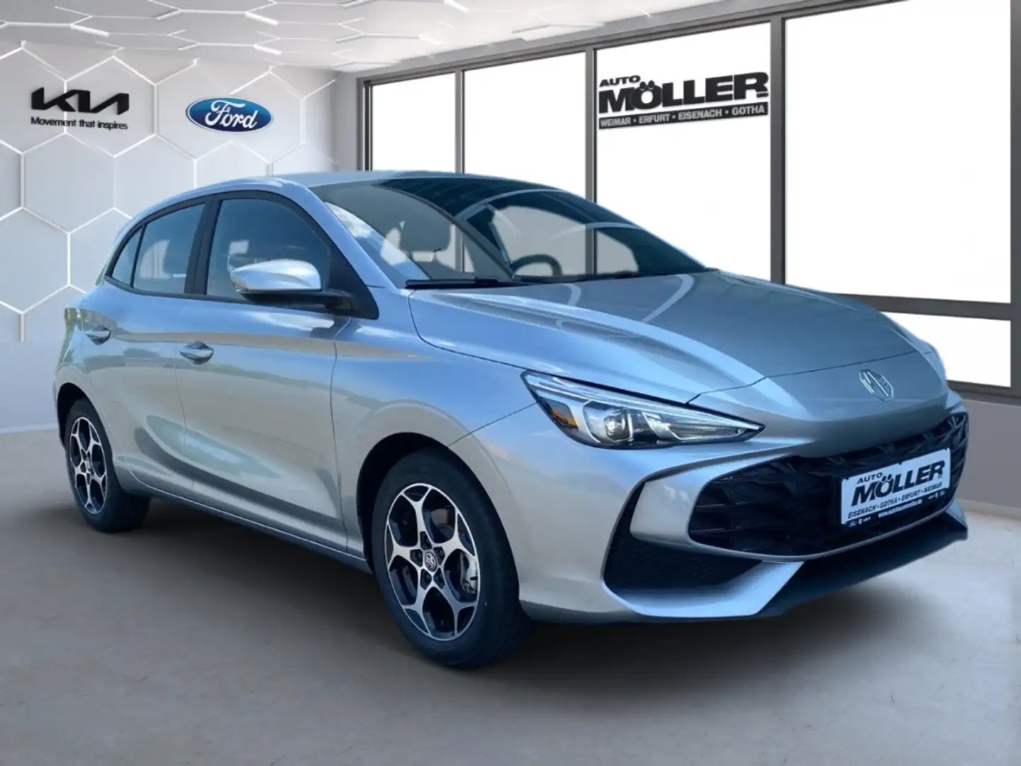 MG MG3 1.5L Comfort ICE Kamera Navi LED Klima PDC  16'' Argent - 2
