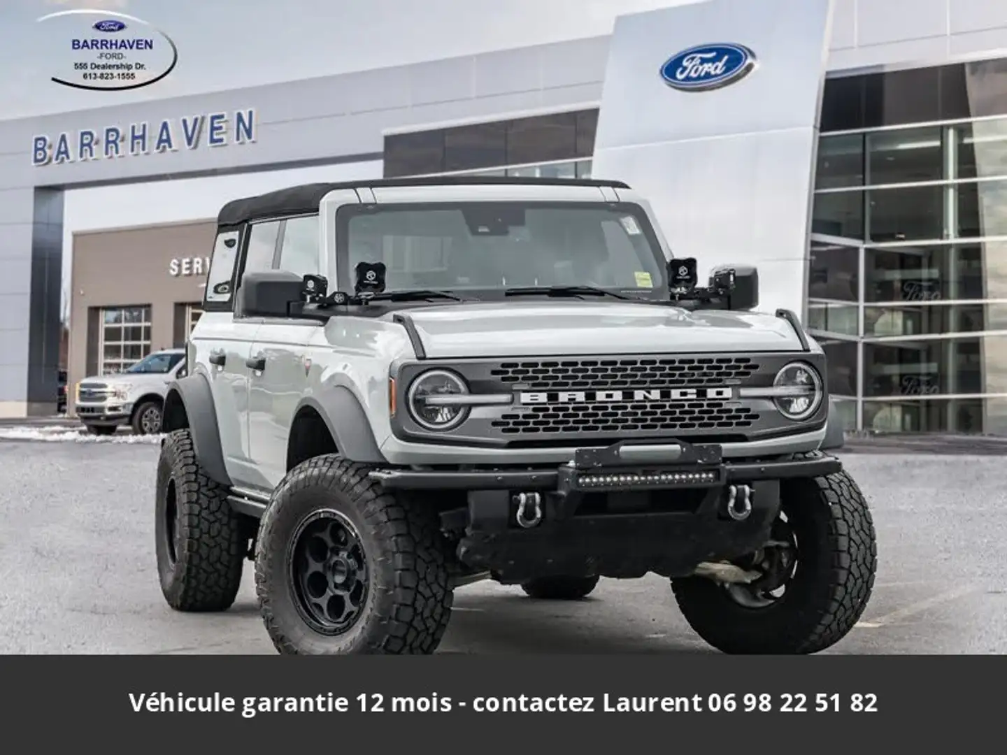 Ford Bronco Badlands Advanced 4P 4X4 Tout compris hors homolog Gris - 1