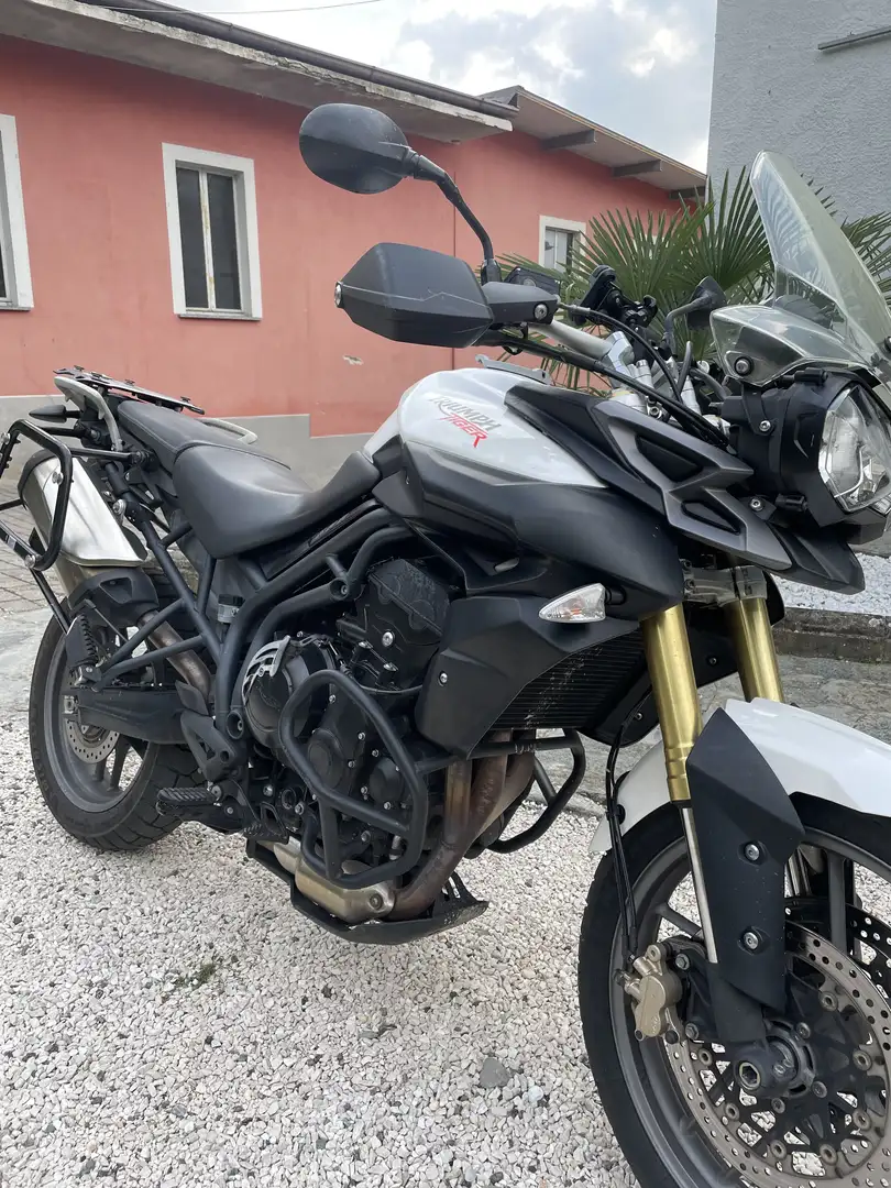 Triumph Tiger 800 Biały - 2