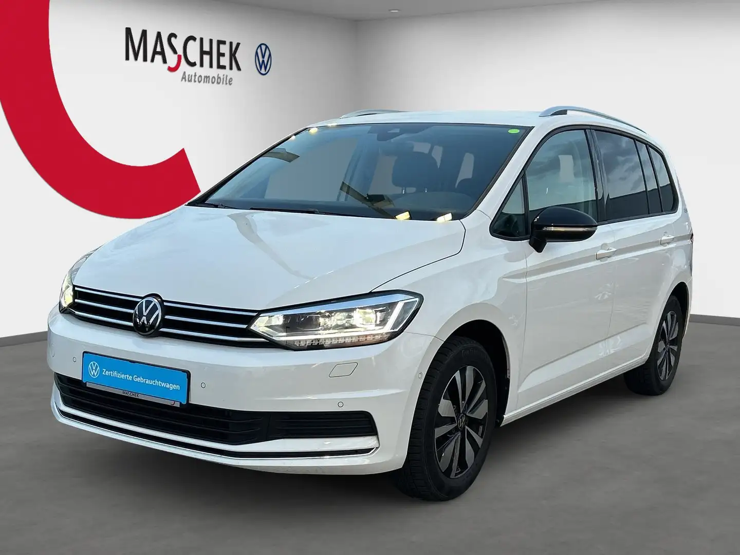 Volkswagen Touran Goal 1.5 TSI 7-Sitze Navi AHK Sitzh. IQLight Weiß - 2