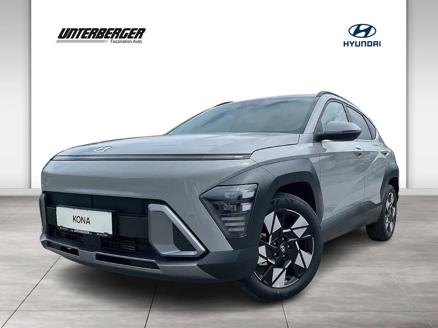 Hyundai KONA GO Plus 1.6 T-GDI 2WD DCT Gris - 1