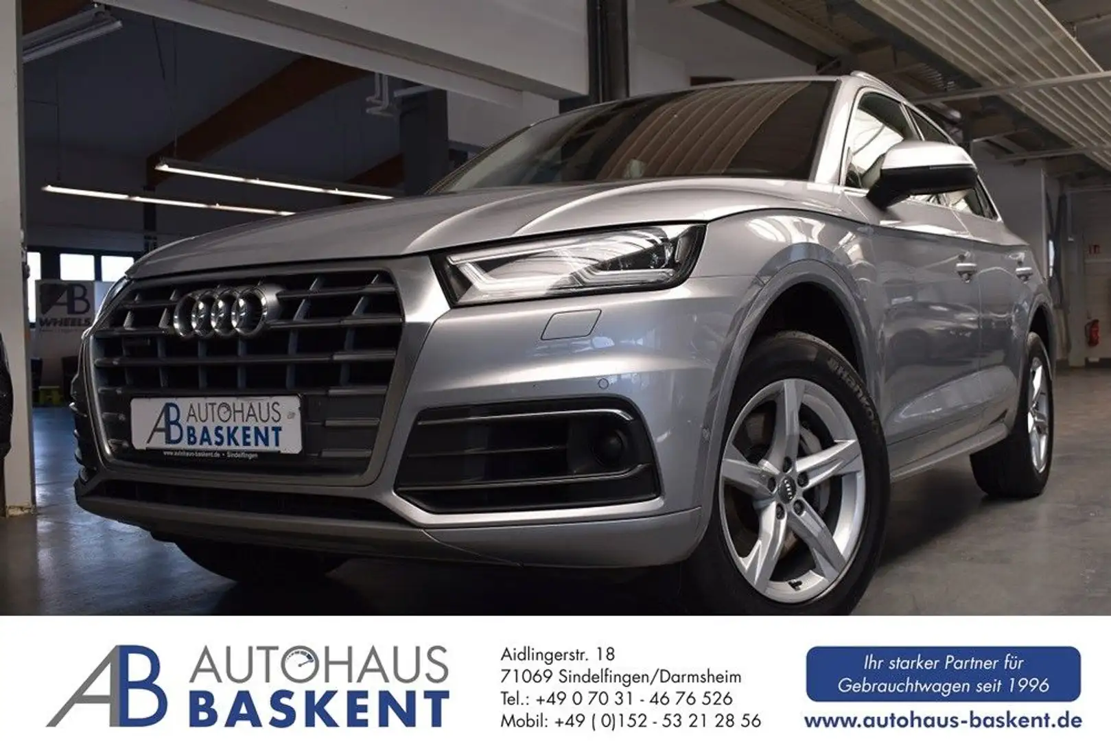 Audi Q5 50 TDI quattro SPORT*KAMERA*AHK*LED*NAVI*SHZ Argintiu - 1
