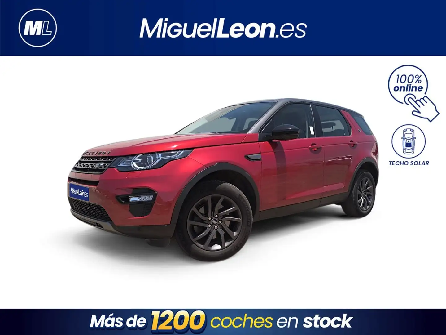 Land Rover Discovery Sport 2.0TD4 SE 4x4 150 Rojo - 1