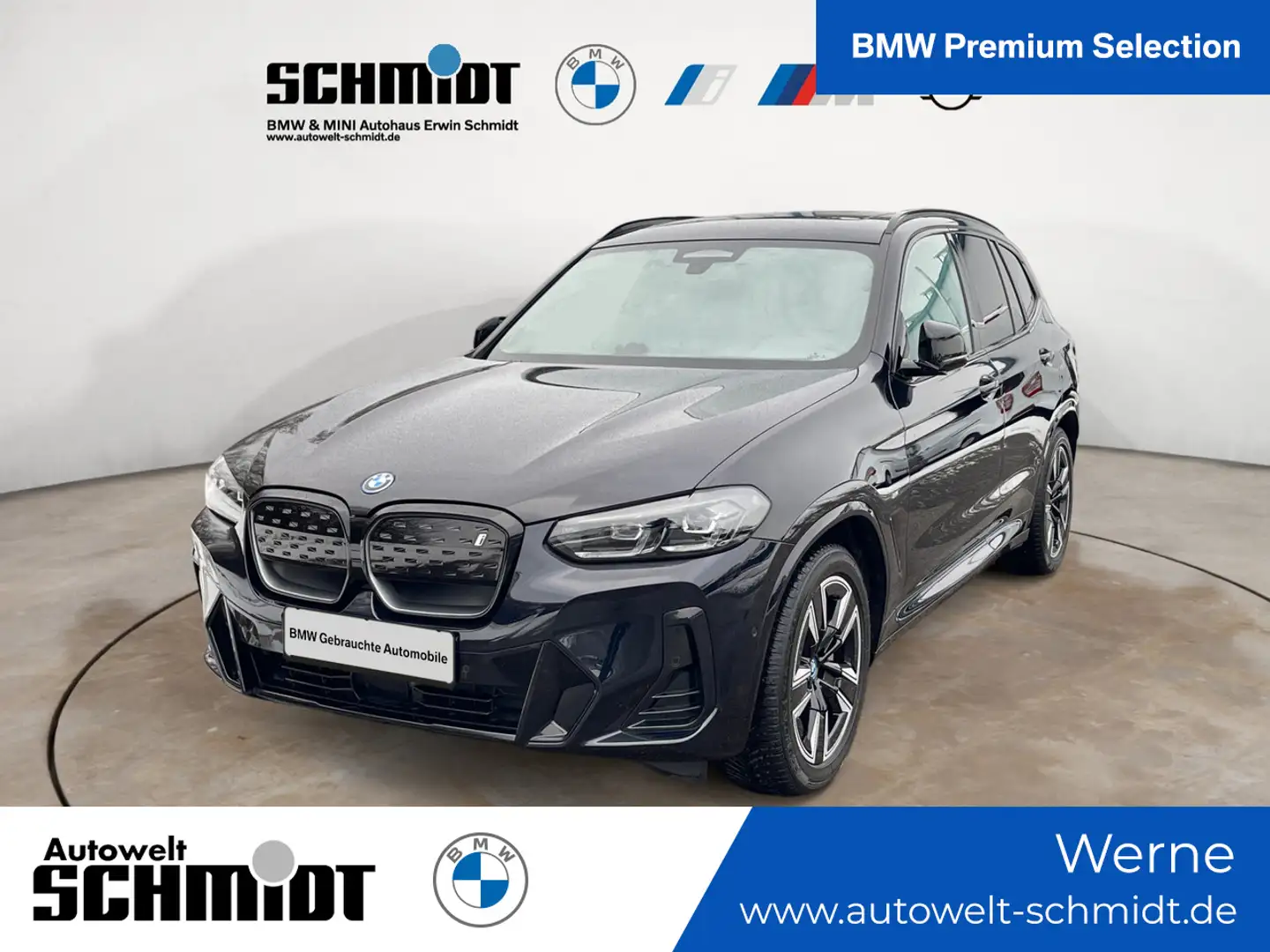 BMW iX3 INSPIRING + GARANTIE-bis-12.2028 Schwarz - 1