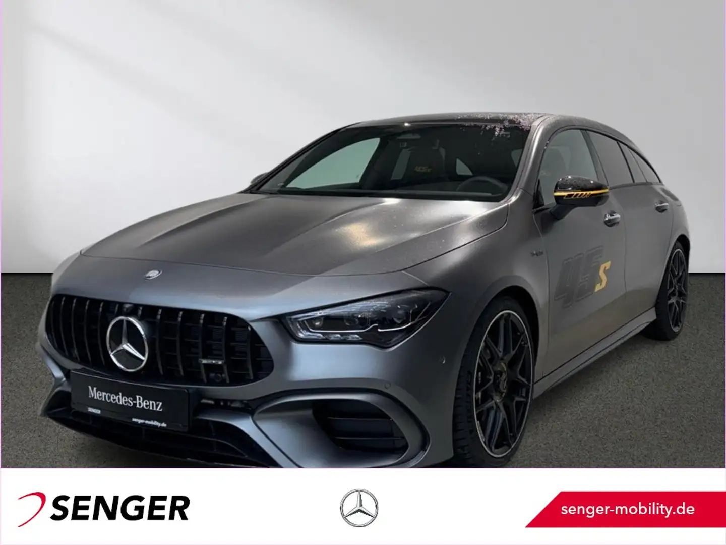 Mercedes-Benz CLA 45 AMG S 4M+ SB Final-Edition Perf-Sitze HUD Grau - 1