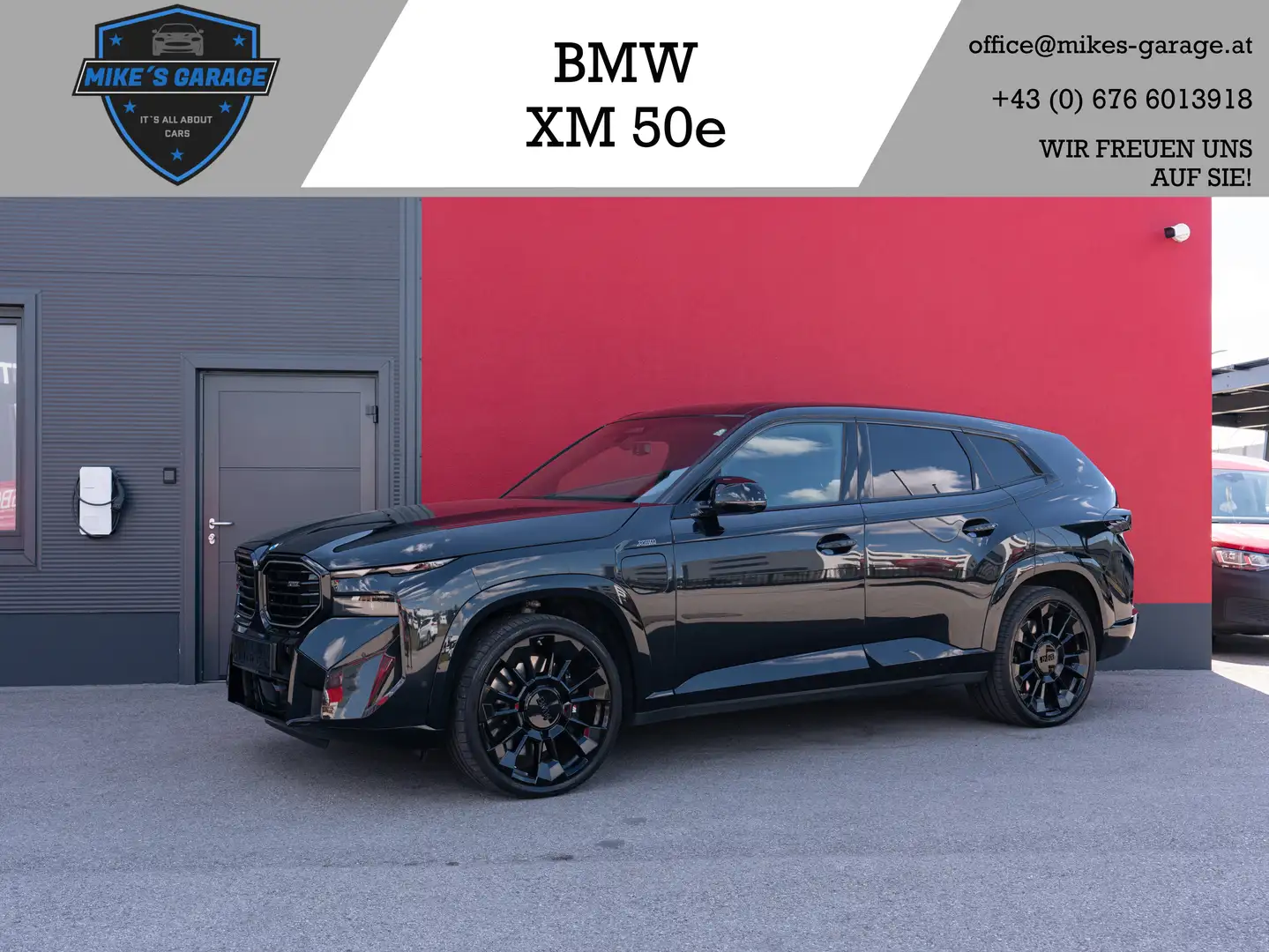 BMW XM XM 50e *1.BESITZ* *23-ZOLL* Schwarz - 1