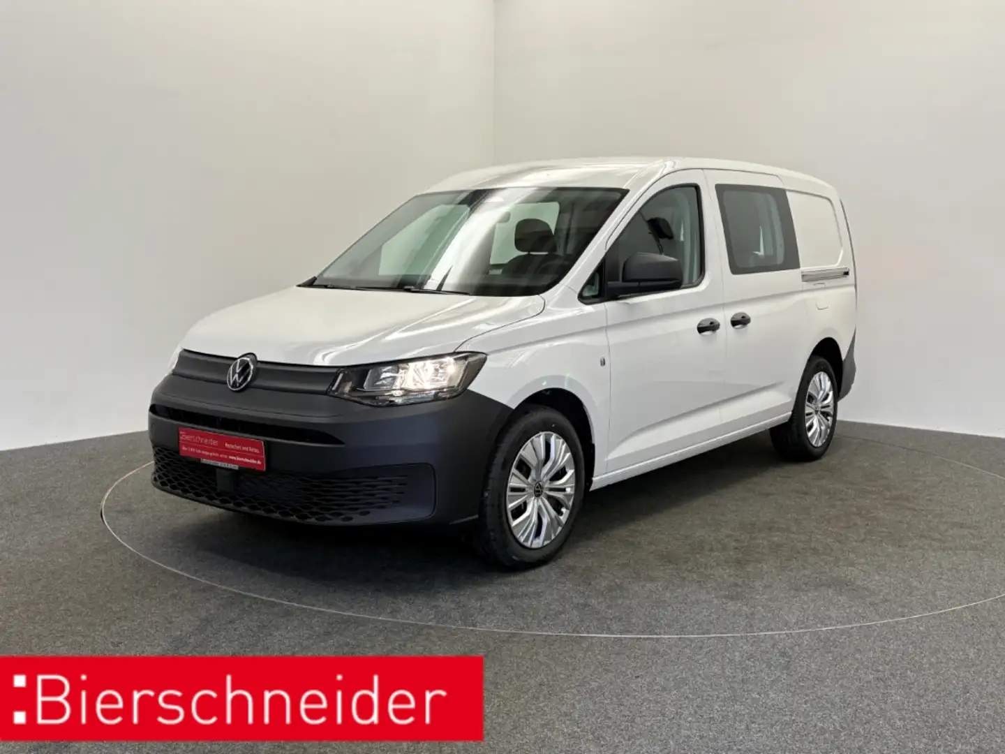 Volkswagen Caddy Maxi 5-Sitzer 2.0 TDI Flexible AHK GRA DAB Weiß - 1