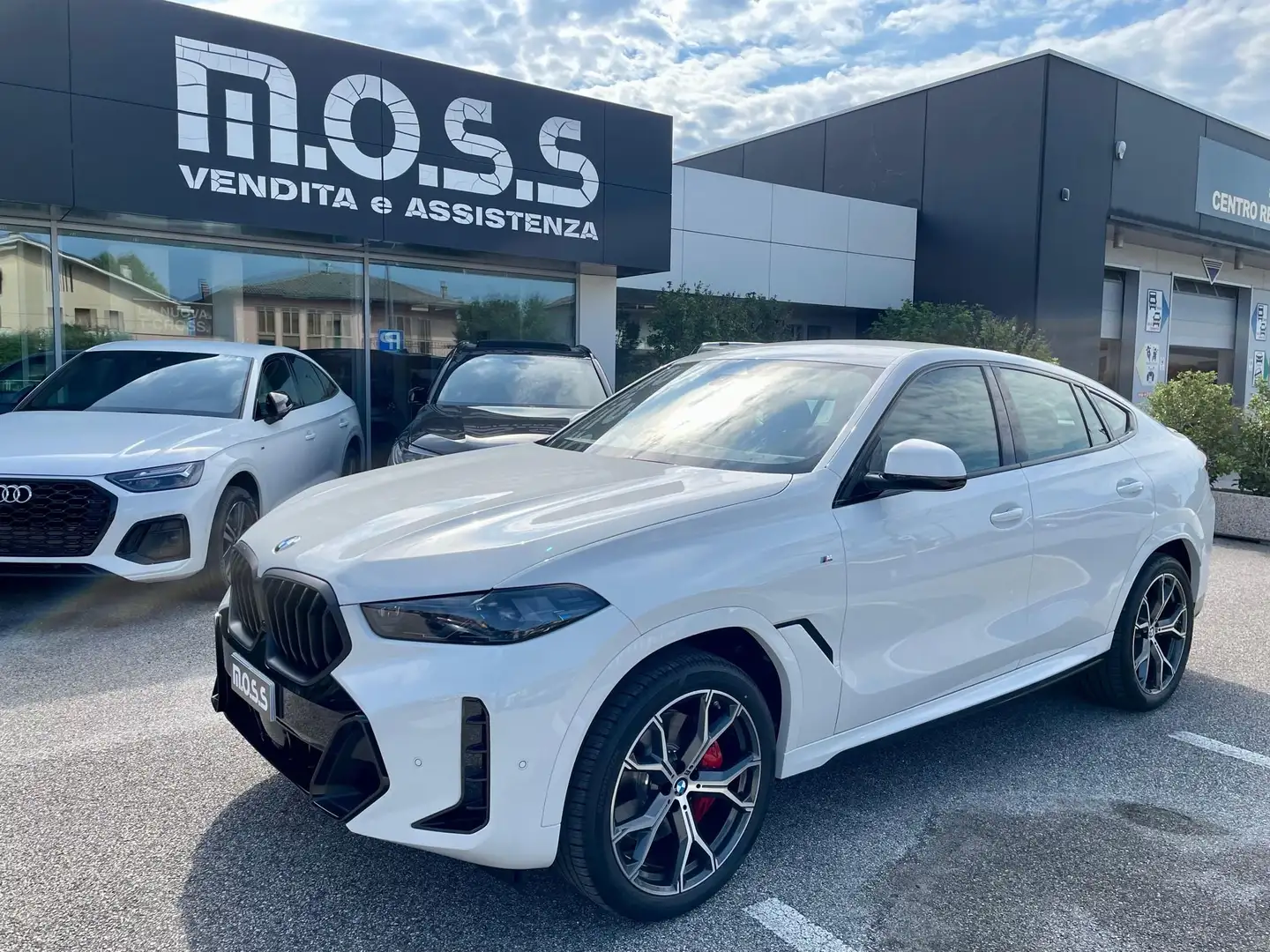 BMW X6 xdrive30d mhev 48V Msport auto Bianco - 2