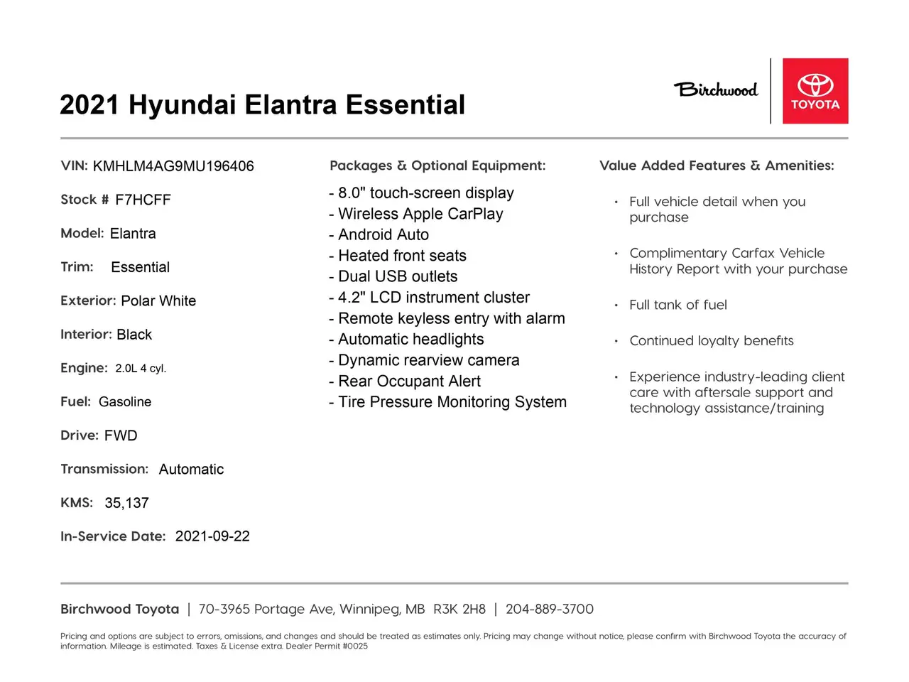 Hyundai ELANTRA снимка Hyundai ELANTRA