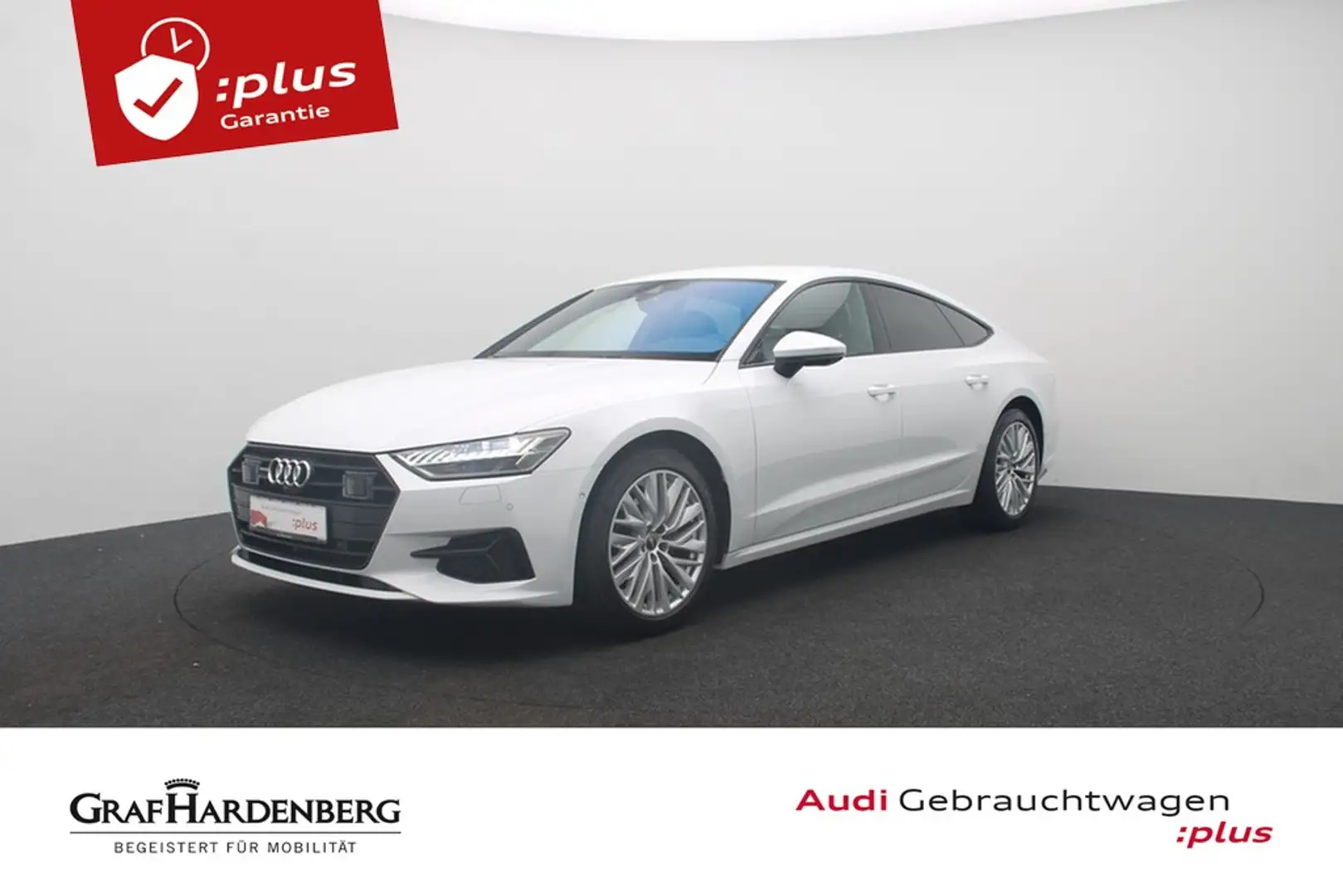 Audi A7 Sportback 40 TDI quattro . LED Navi HuD B&O Weiß - 1