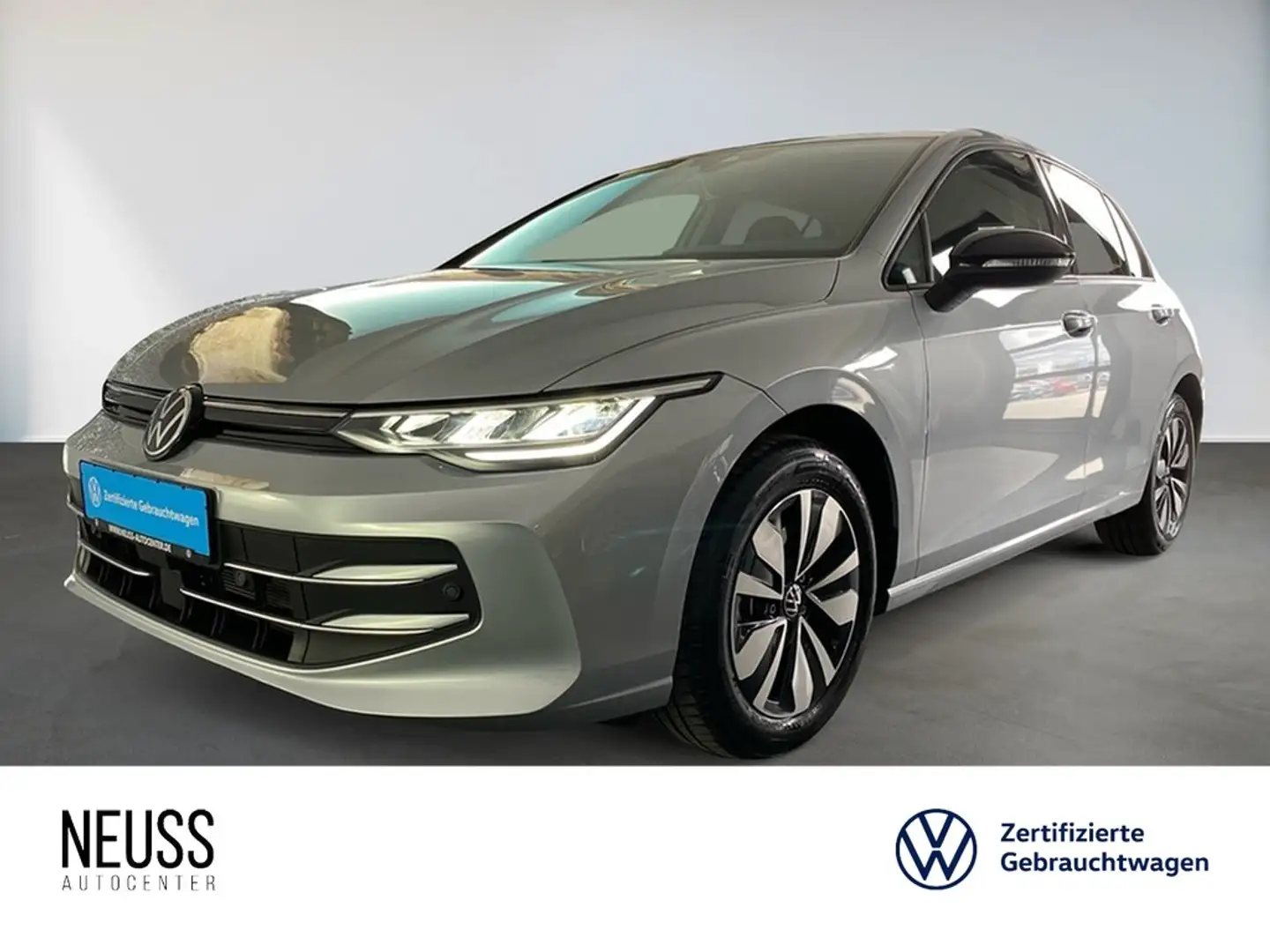 Volkswagen Golf 8 2.0 TDI DSG Goal AHK+NAVI+SHZ+KAMERA+ACC+LED Silber - 1