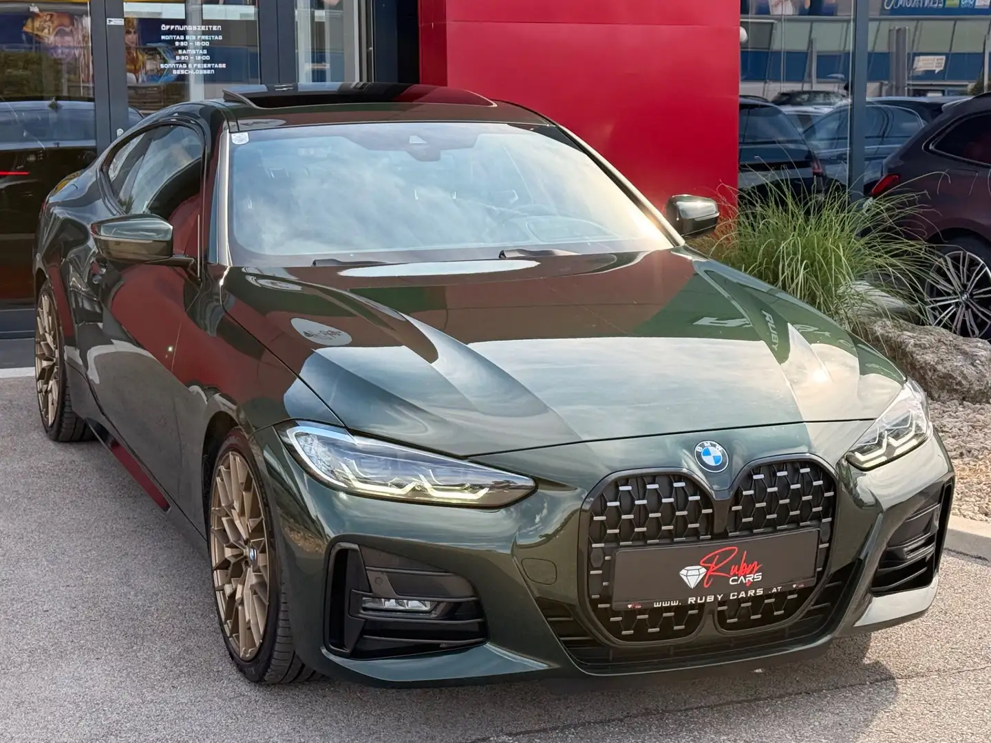 BMW 420 D M Sport Coupe /Sanremo Green Metallic 48V Mildh Grün - 2