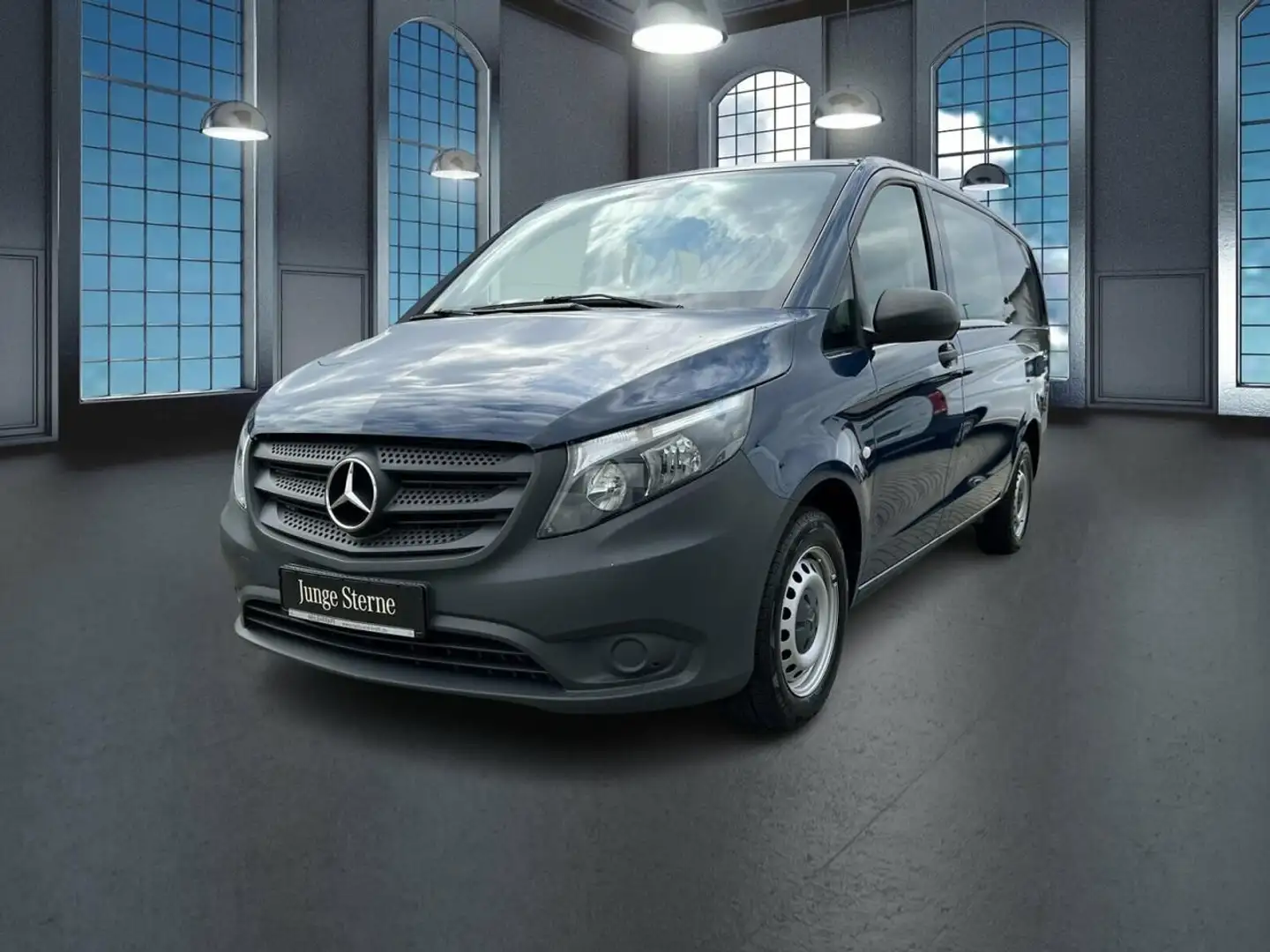 Mercedes-Benz Vito 114 CDI Mixto Lang 6 SITZER Bleu - 1