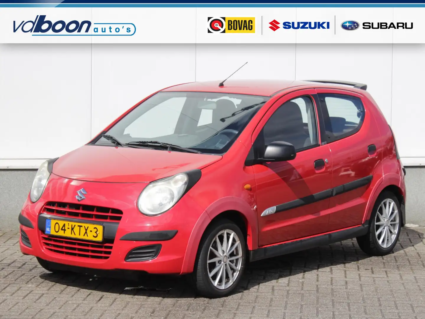 Suzuki Alto 1.0 Base | Radio/Cd | Lm-Velgen Rood - 1