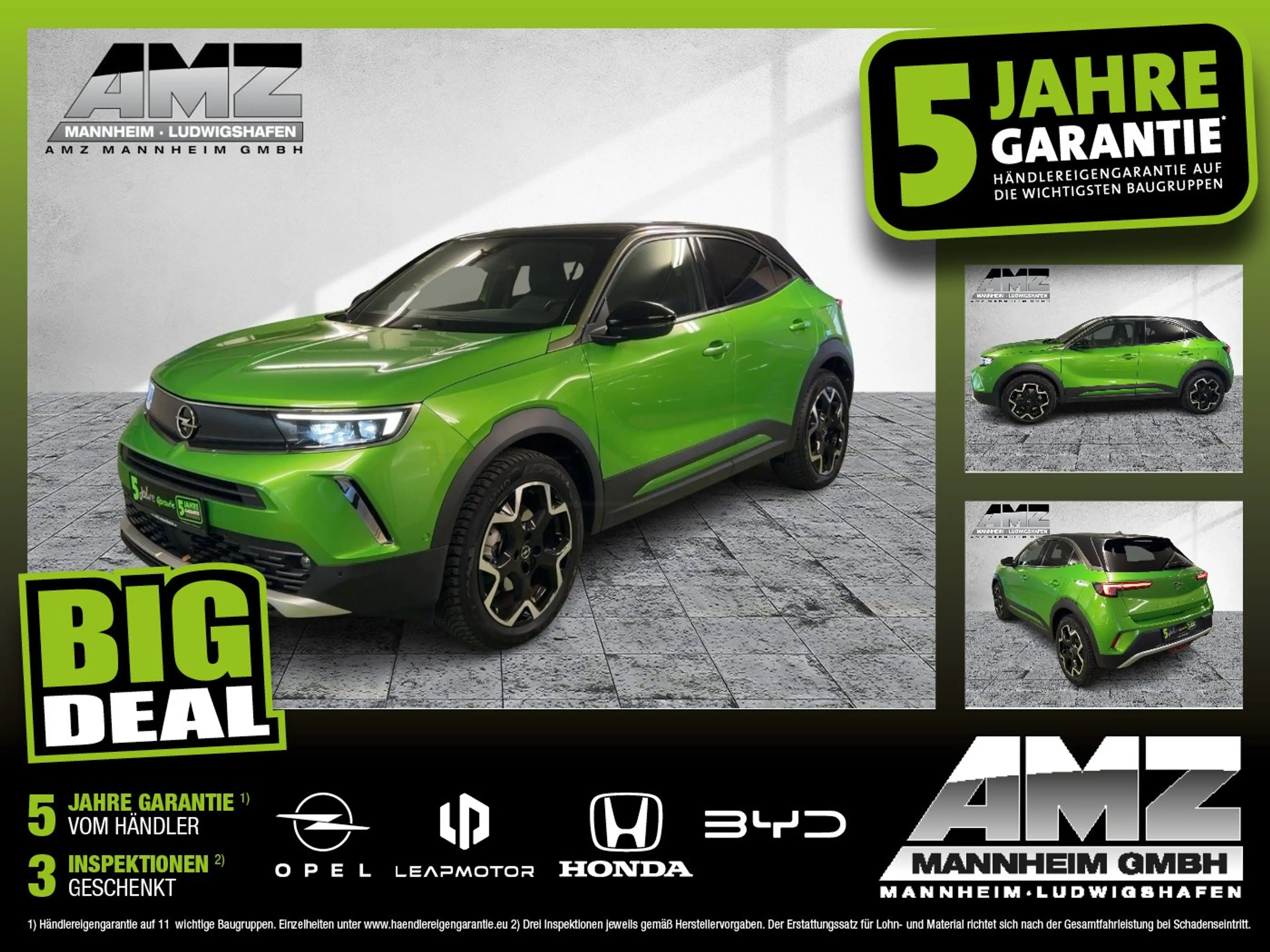 Opel Mokka-E Ultimate Alcantara+LED+Navi+SHZ+Kam.+LM