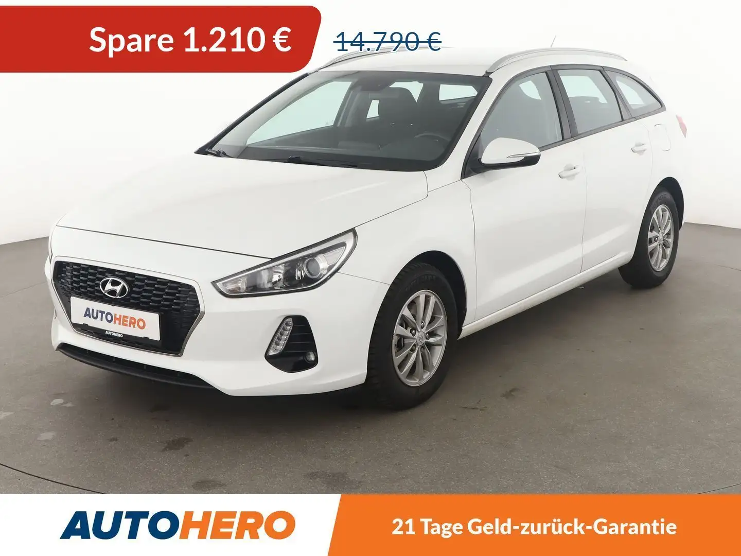 Hyundai i30 1.4 TGDI Comfort*LIMIT*PDC*KLIMA Weiß - 1