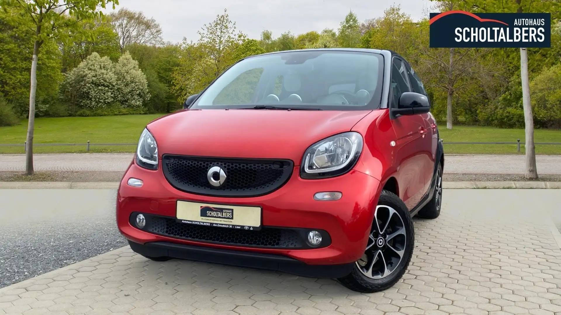smart forFour Passion / Cool & Media-Paket / PDC / Navi Rouge - 1