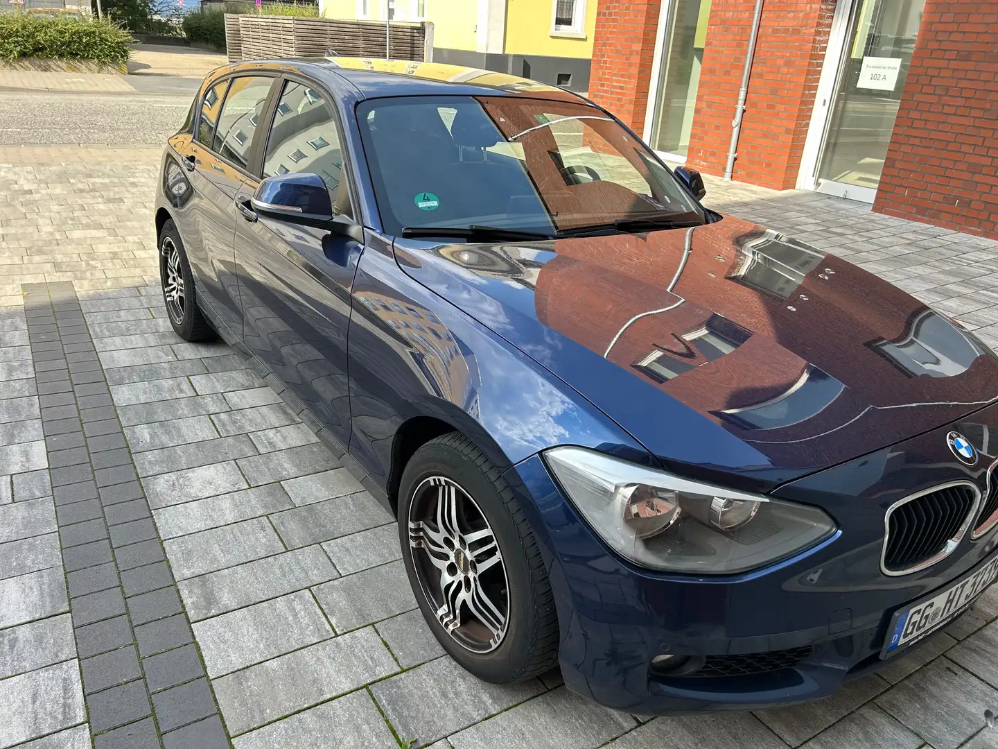 BMW 118 118d F20 Modrá - 2