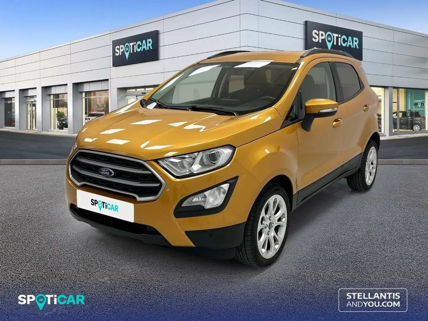 Ford EcoSport 1.0 EcoBoost Trend 100 Naranja - 1