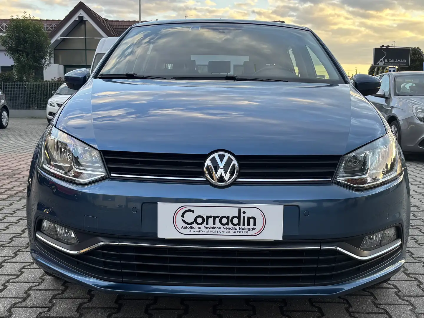 Volkswagen Polo Polo V 2014 5p 1.2 tsi bm Comfortline Blauw - 2
