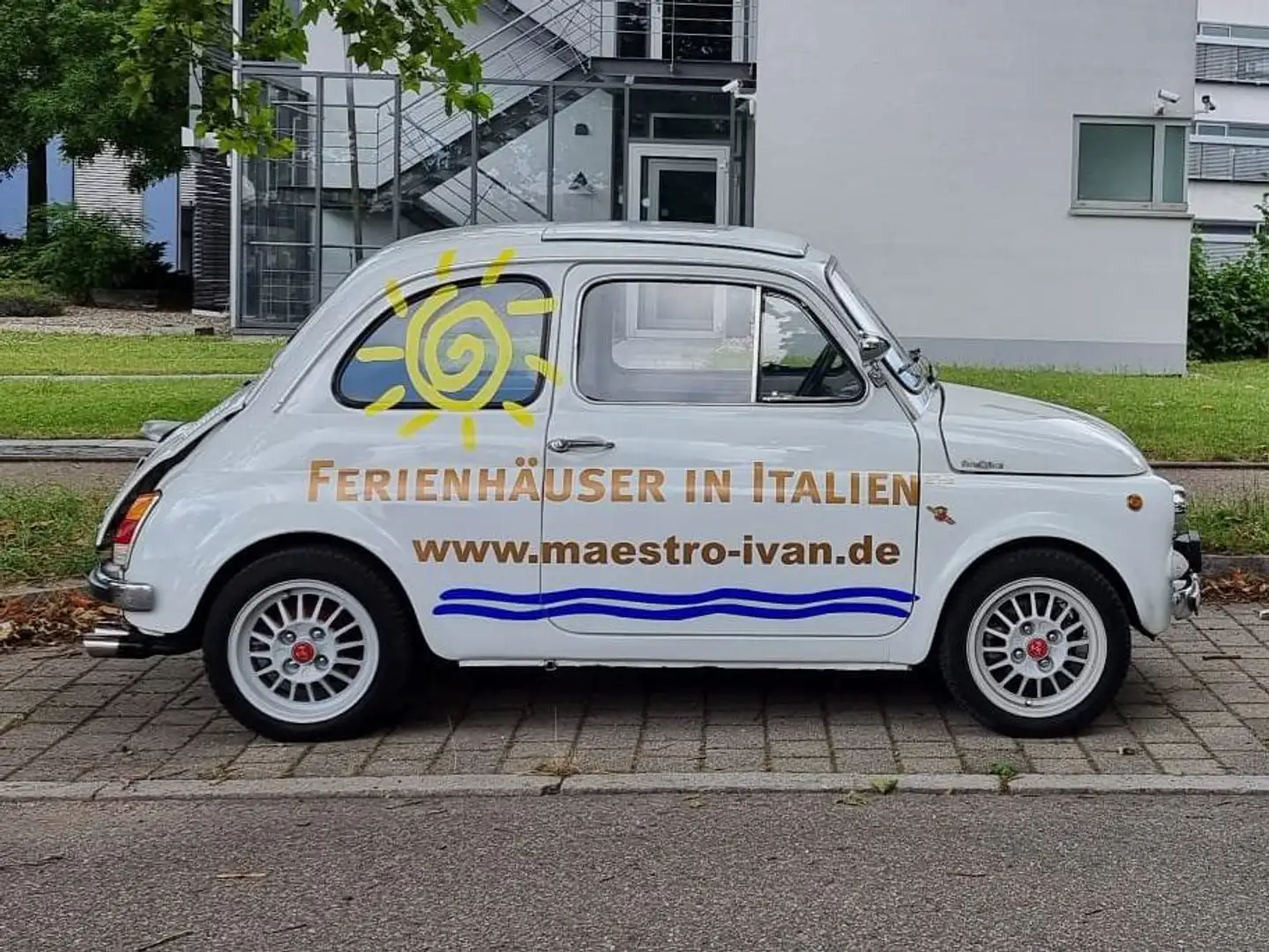 Fiat 500 Abarth Replika Bílá - 1