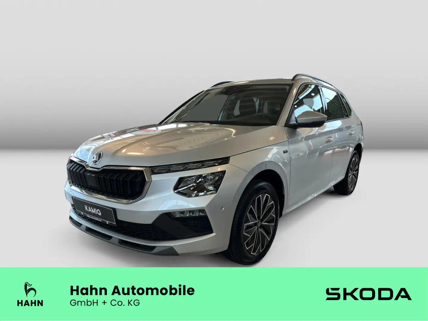Skoda Kamiq Tour 1.0 TSI DSG LED SHZ PDCv/h FSE Kessy Silber - 1