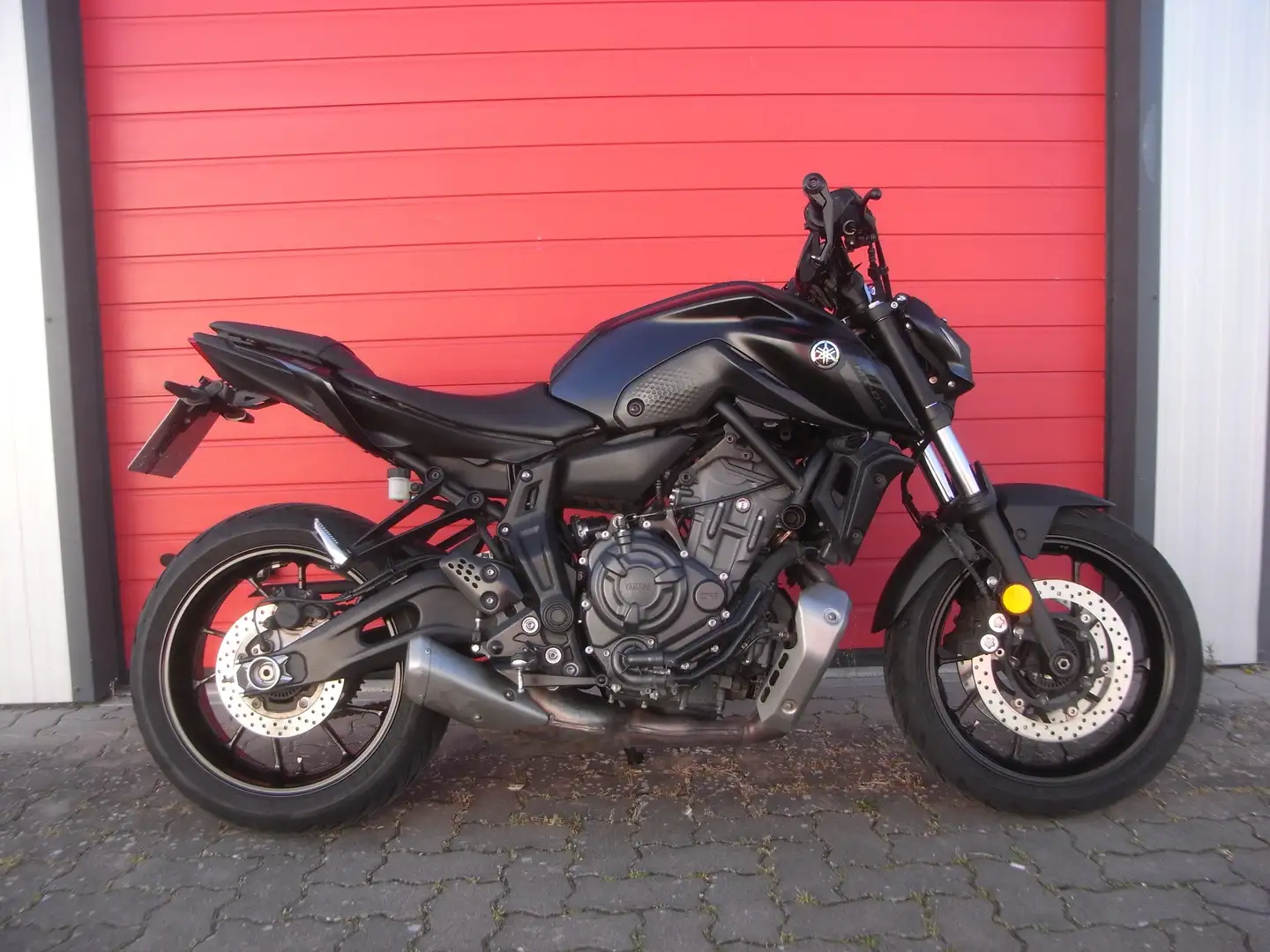 Yamaha MT-07 -- 35KW A2 -- Neuer Service+Umbau !!! Negro - 2