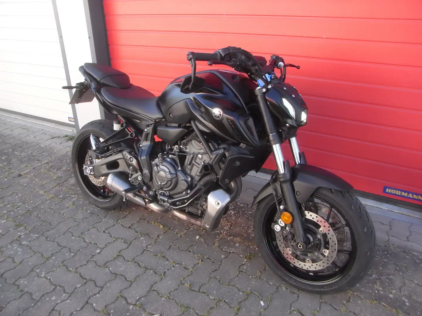 Yamaha MT-07 -- 35KW A2 -- Neuer Service+Umbau !!! Negro - 1
