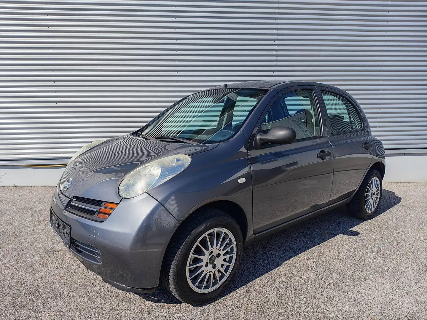 Nissan Micra 1,5 acenta plus dCi - Klima Grau - 1