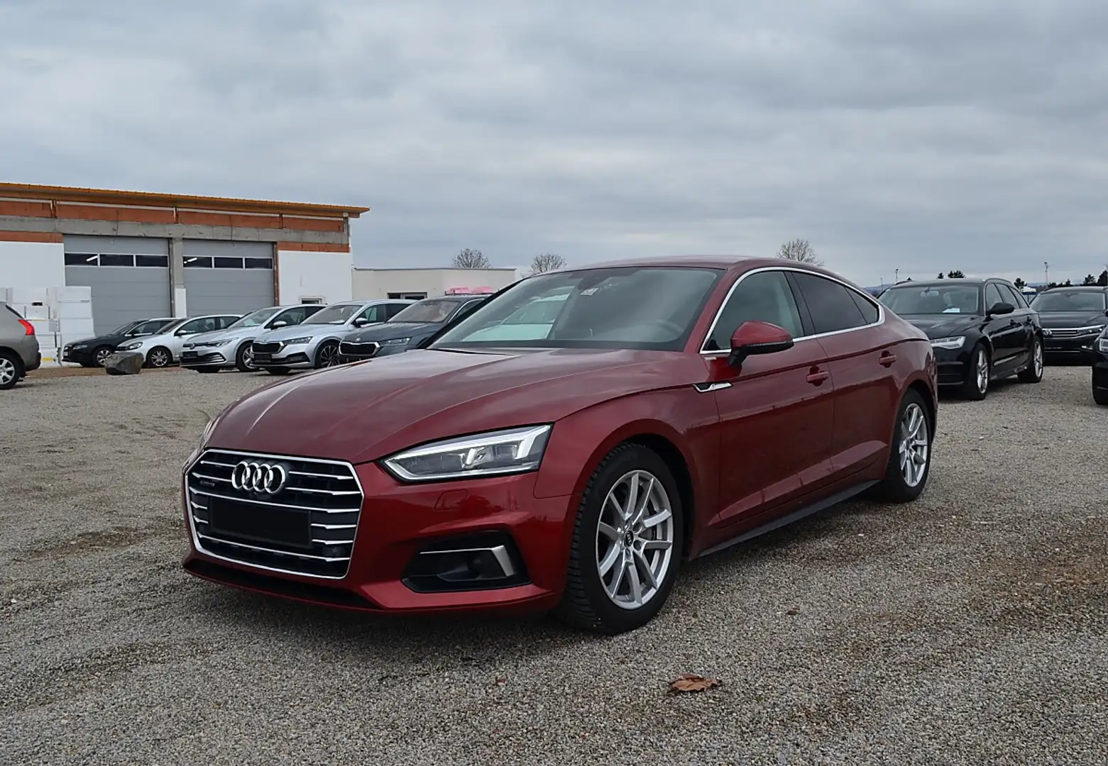 Audi A5 SB 2,0 TDI quattro sport S-tronic Rot - 2
