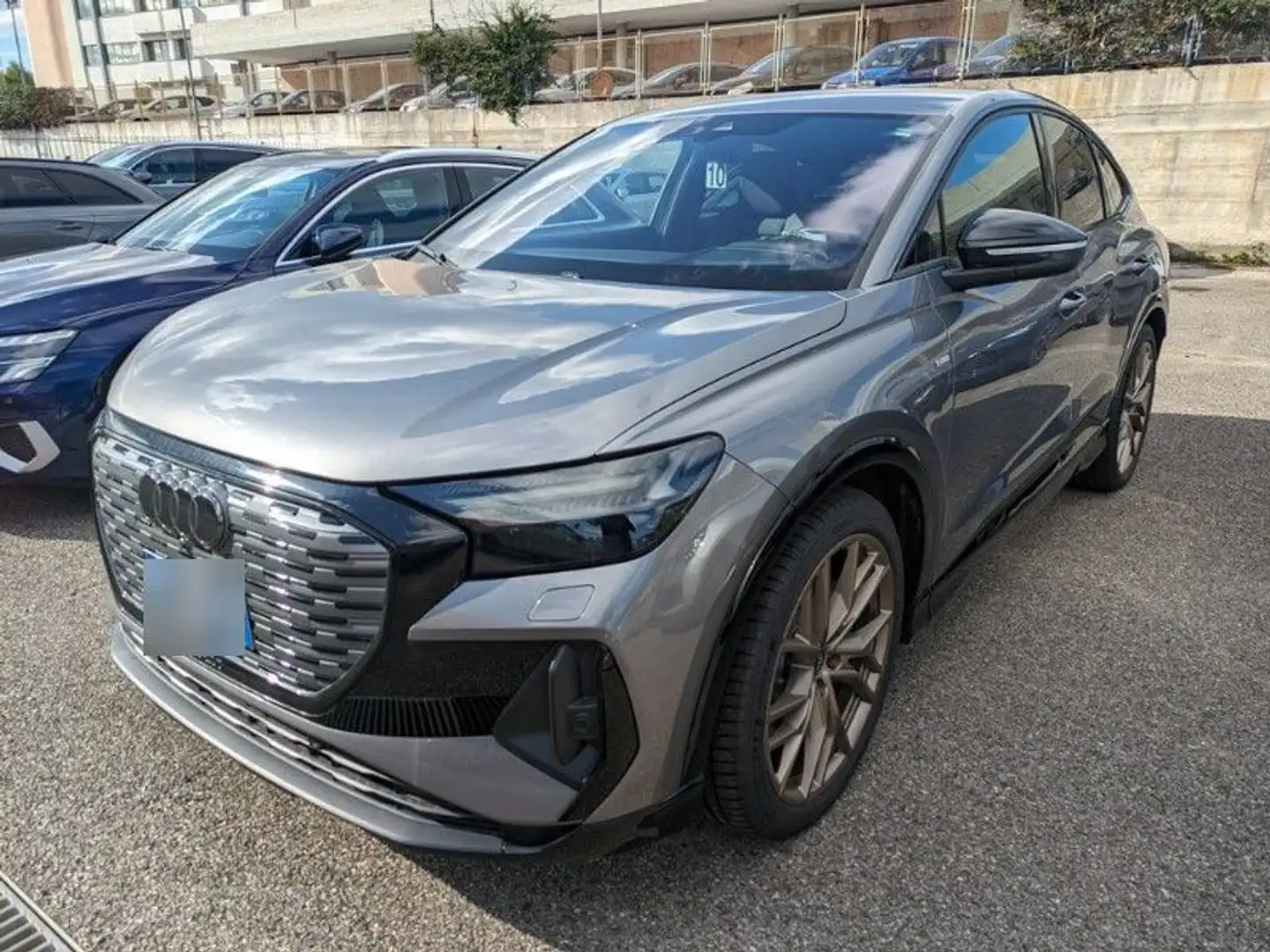 Audi Q4 Sportback e-tron 50 quattro edition one S lin Сірий - 2