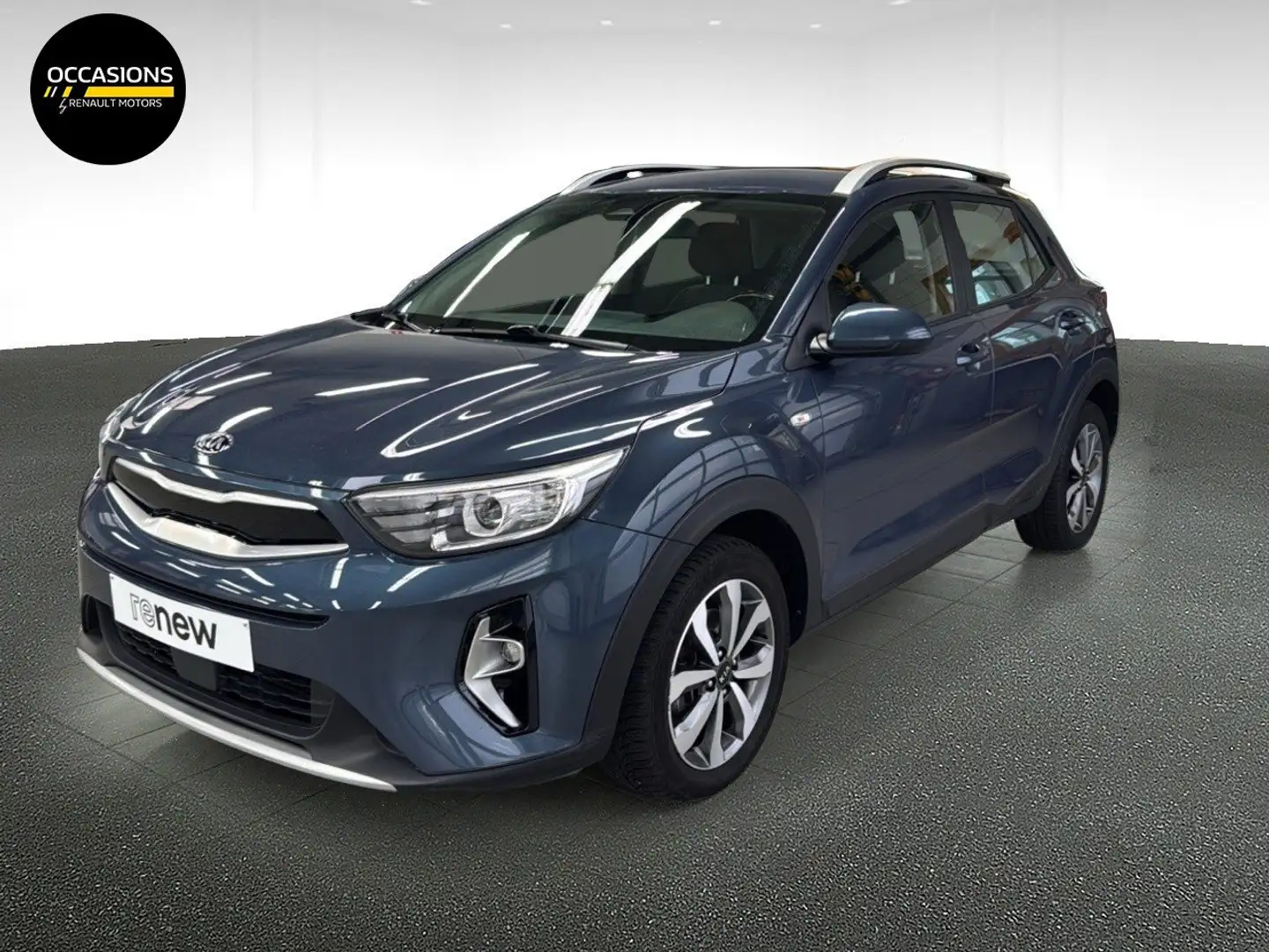 Kia Stonic Stonic 1.2i Must ISG Bleu - 1