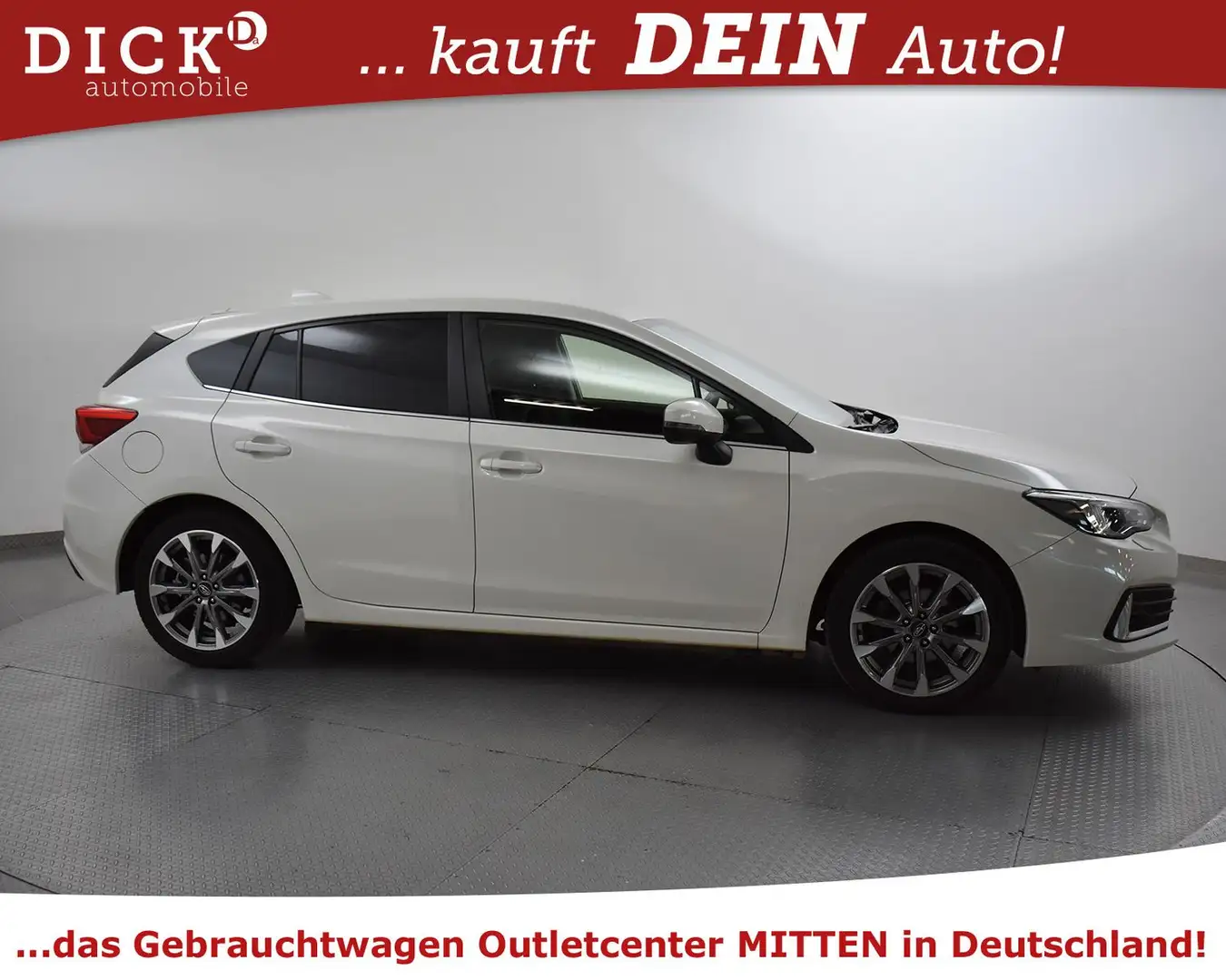 Subaru Impreza 1.6i 4WD Aut Exclus NAVI+SHZ+LED+KAM+ACC Weiß - 2