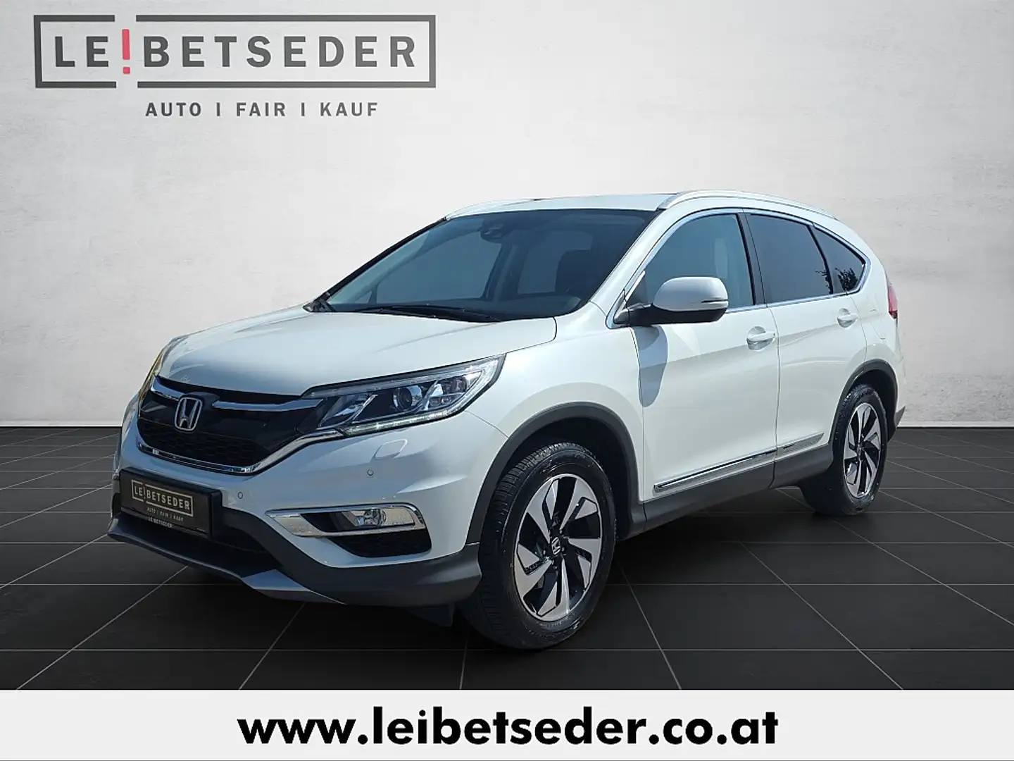 Honda CR-V 1,6i-DTEC Executive 4WD Aut. Blanc - 1