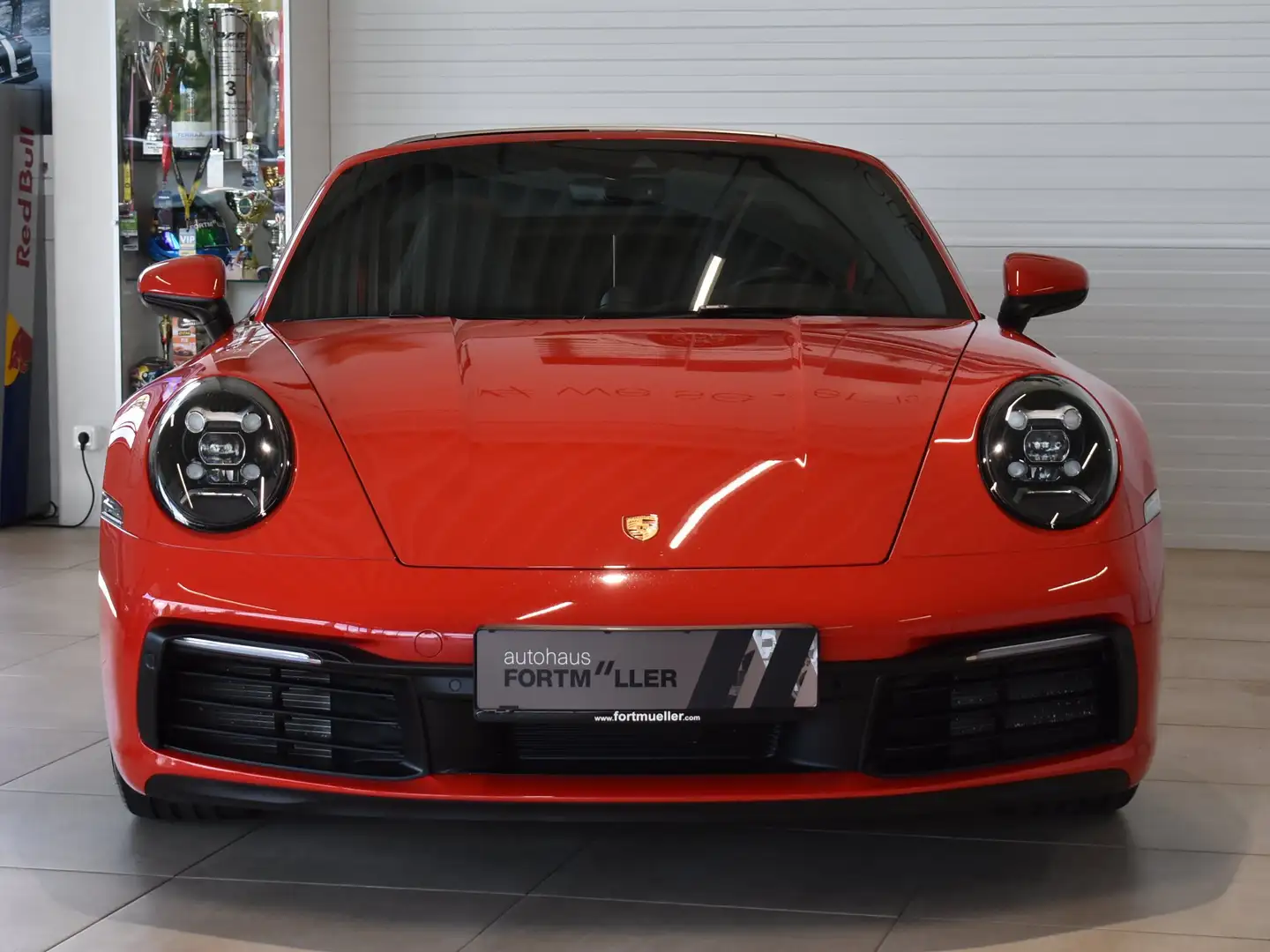 Porsche 992 Targa 4  //Sportabgas//Chrono// Red - 2