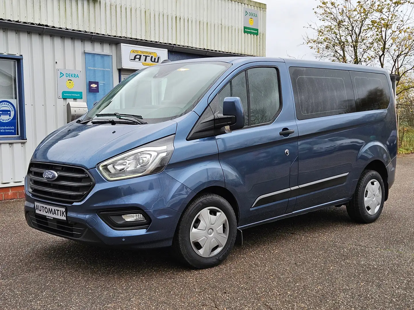 Ford Transit Custom Transit Tourneo Custom L1 Automatik 9 Sitzer 3-3-3 Blau - 1