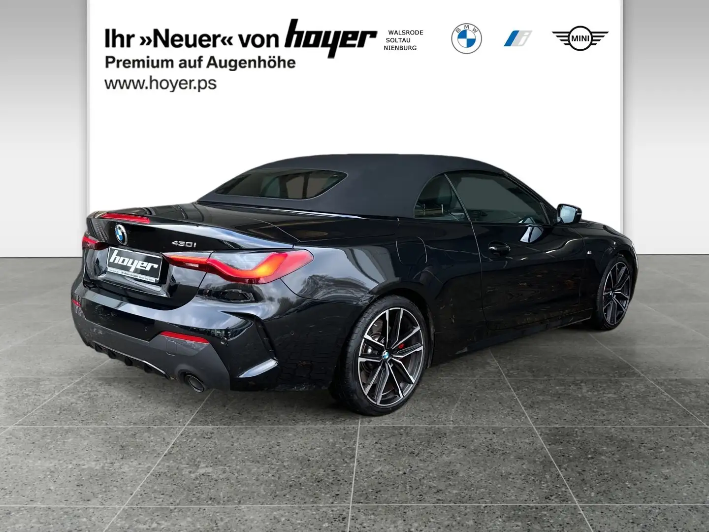 BMW 430 i Cabrio M Sportpaket HK HiFi DAB RFK Shz Nero - 2