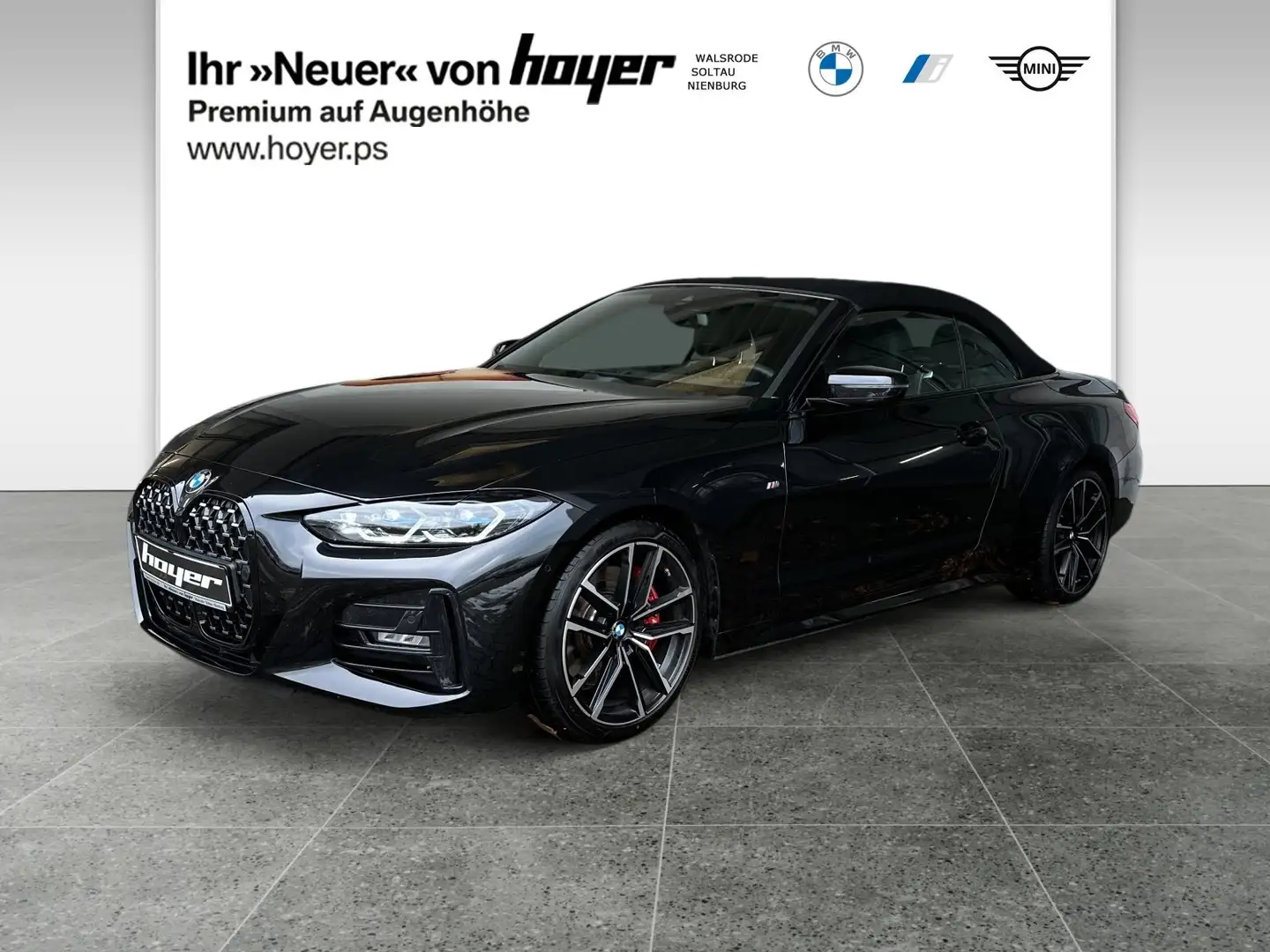 BMW 430 i Cabrio M Sportpaket HK HiFi DAB RFK Shz Nero - 1