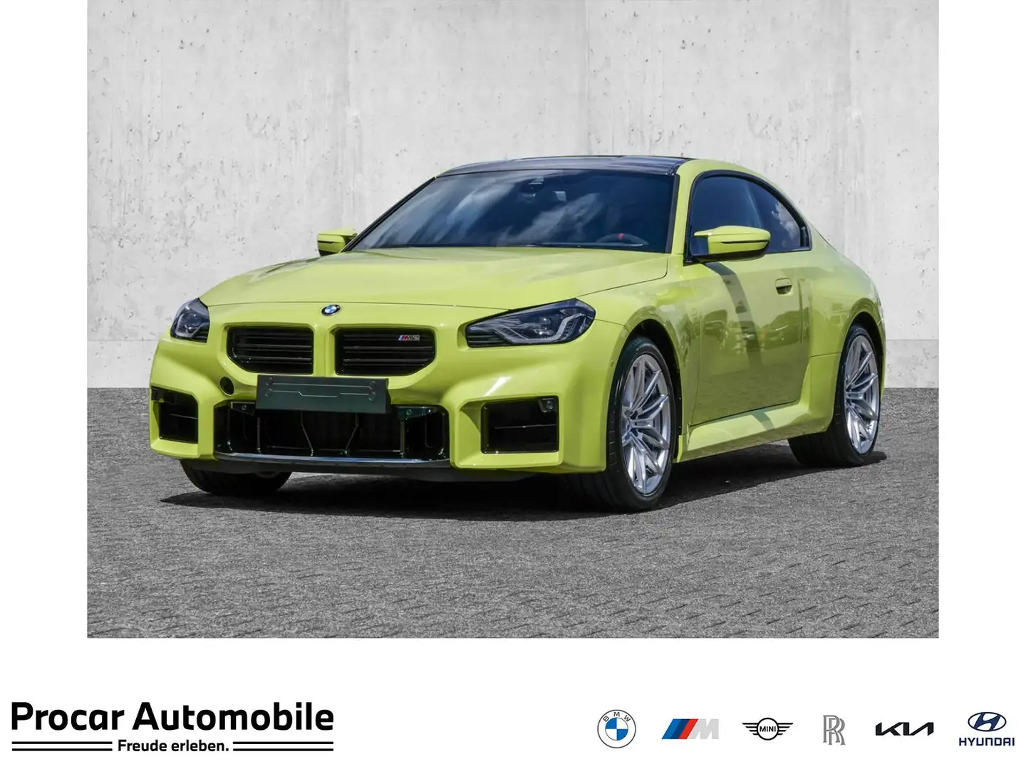 BMW M2 Coupé CARBON M RaceTrakPak HK 285KMH Geel - 1