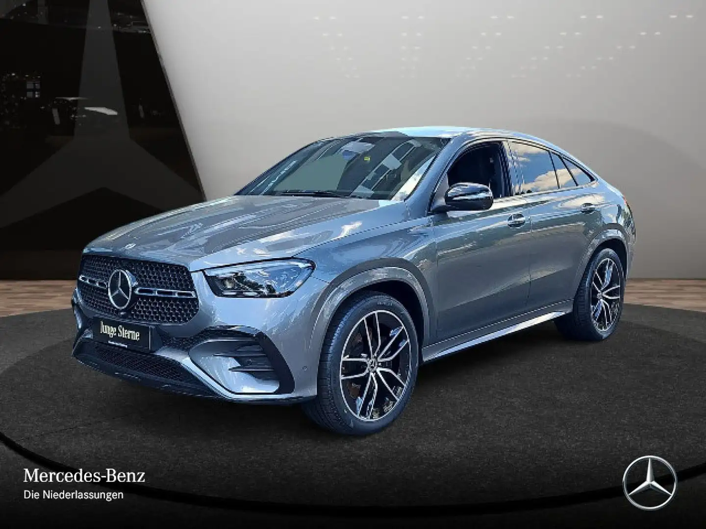 Mercedes-Benz GLE 450 d Coupé 4M AMG+NIGHT+PANO+360+MULTIBEAM Grau - 2