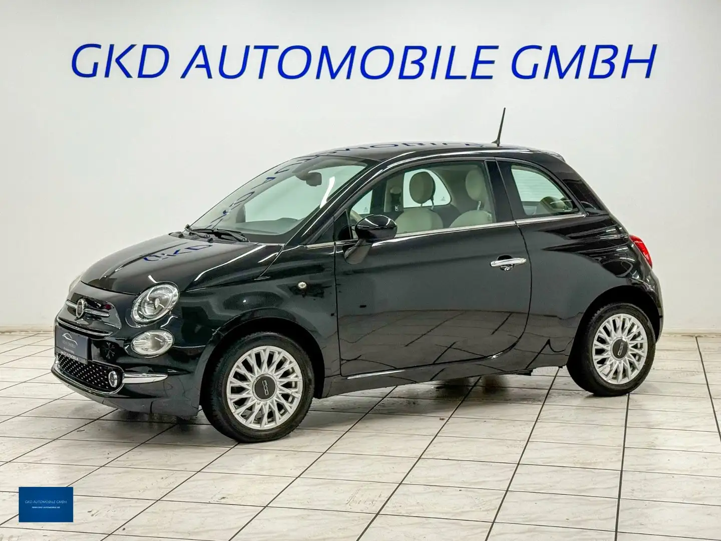 Fiat 500 *Automatik*Pano*PDC*Klimaauto* Noir - 1