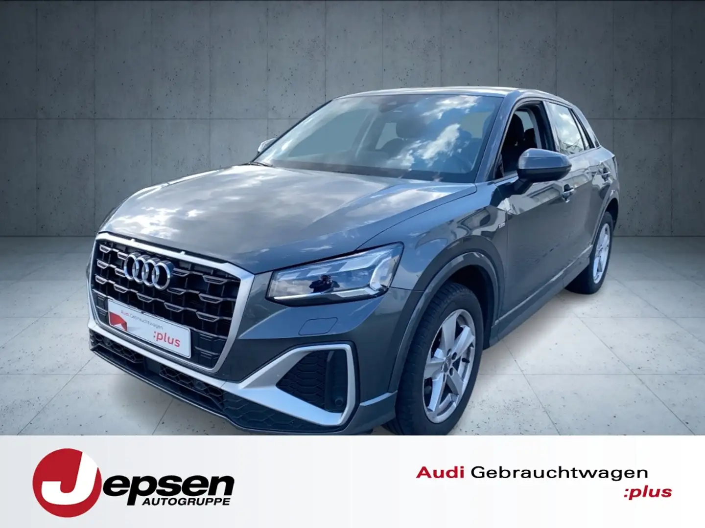 Audi Q2 S line 35 TFSI S tr. Matrix AHK Cam Virtual Grau - 1