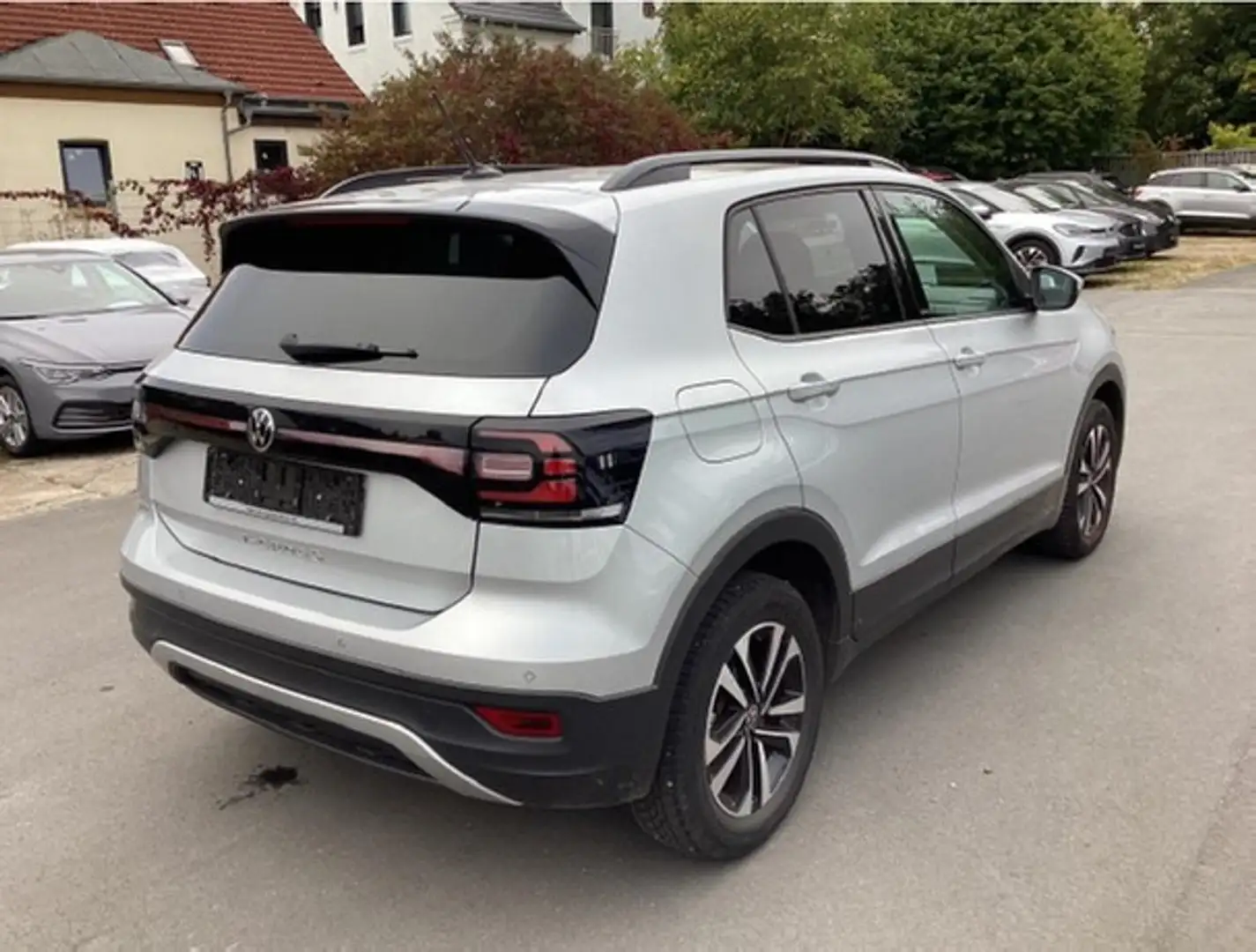 Volkswagen T-Cross 1.0 TSI UNITED CLIMATRONIC ACC PDC SITZHZG Zilver - 2