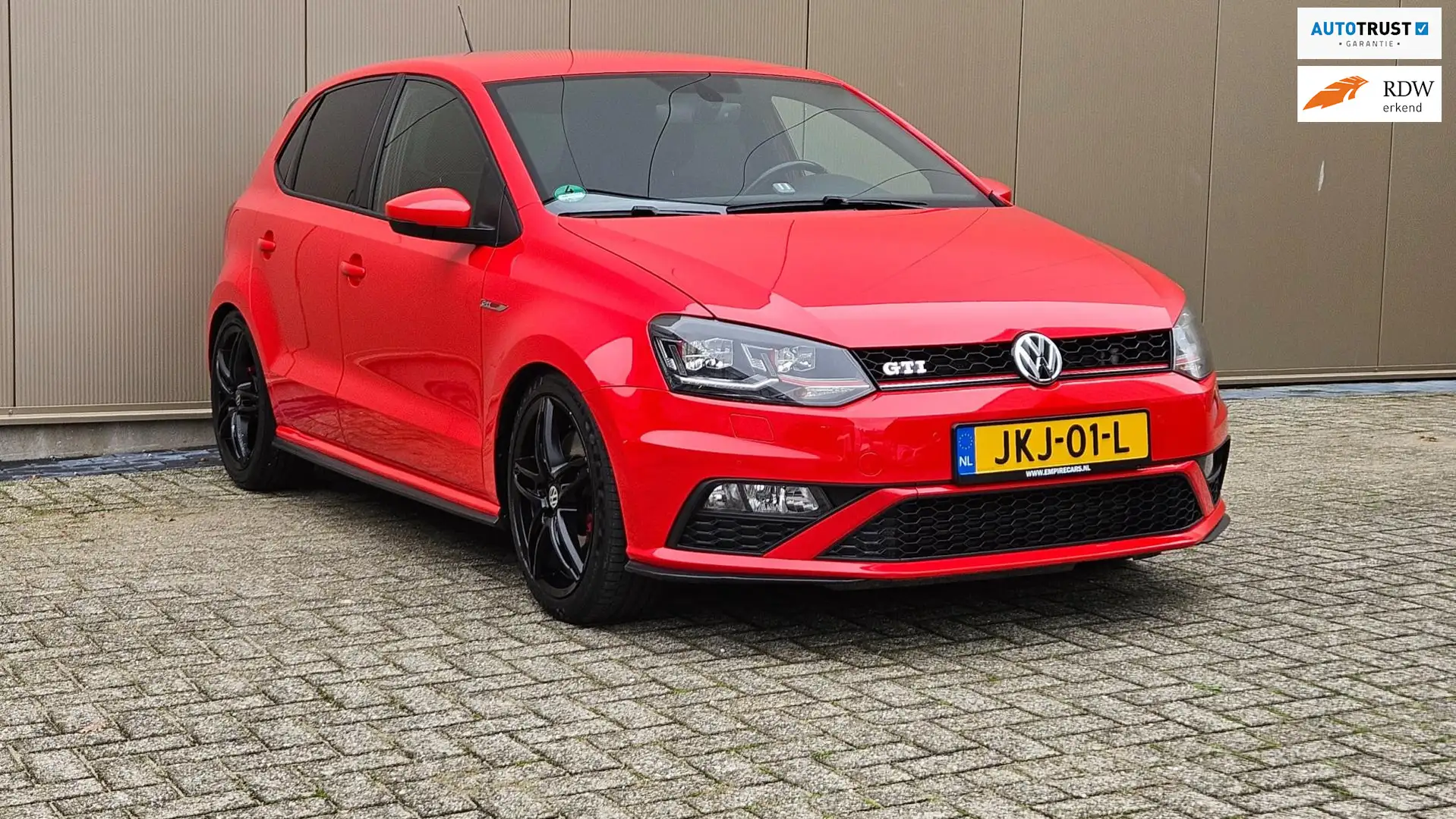 Volkswagen Polo GTI 1.8 TSI l FULL OPTIE Czerwony - 1