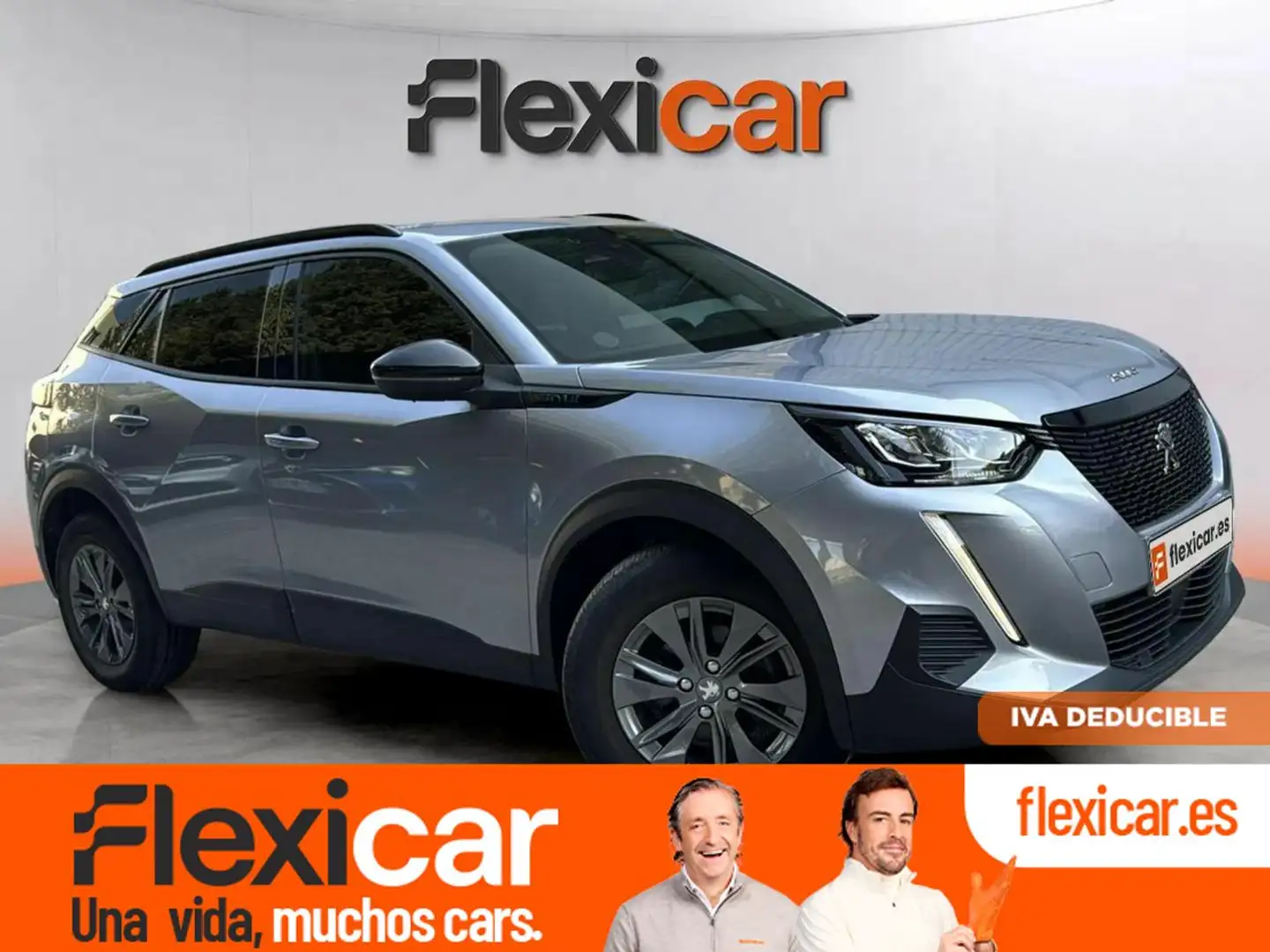 Peugeot 2008 1.2 PureTech S&S Active Pack 100 Gris - 1