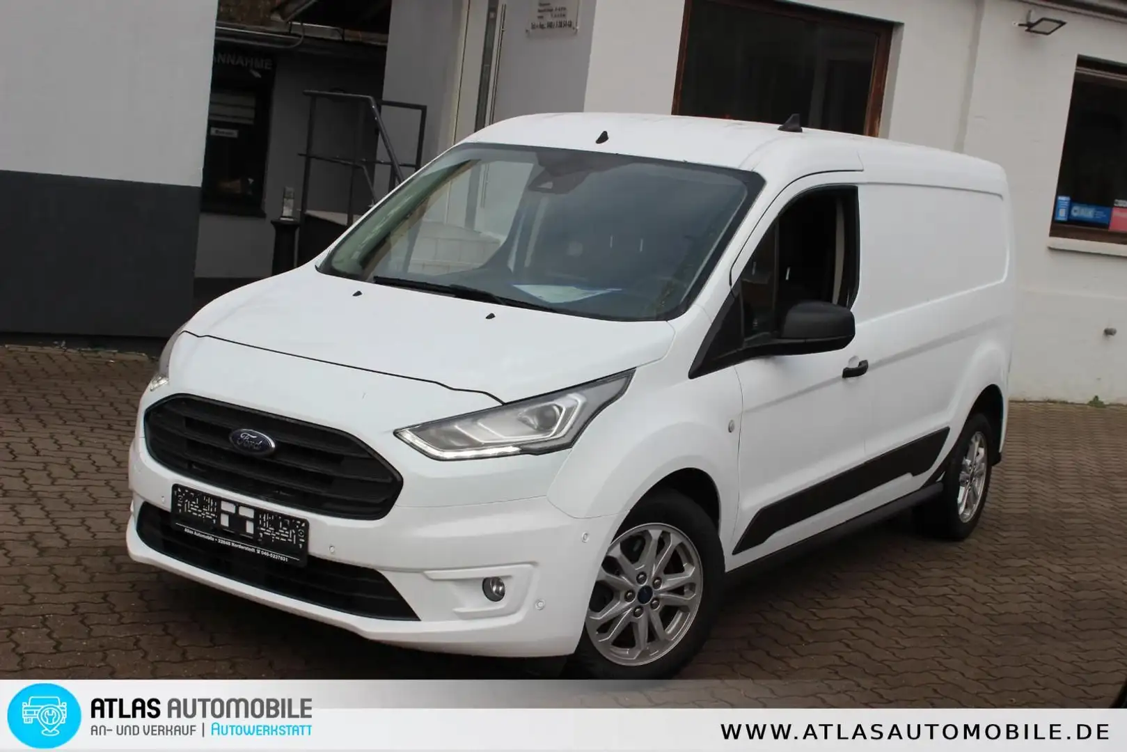 Ford Transit Connect Kasten lang 1.5 EcoBlue Aut Weiß - 1