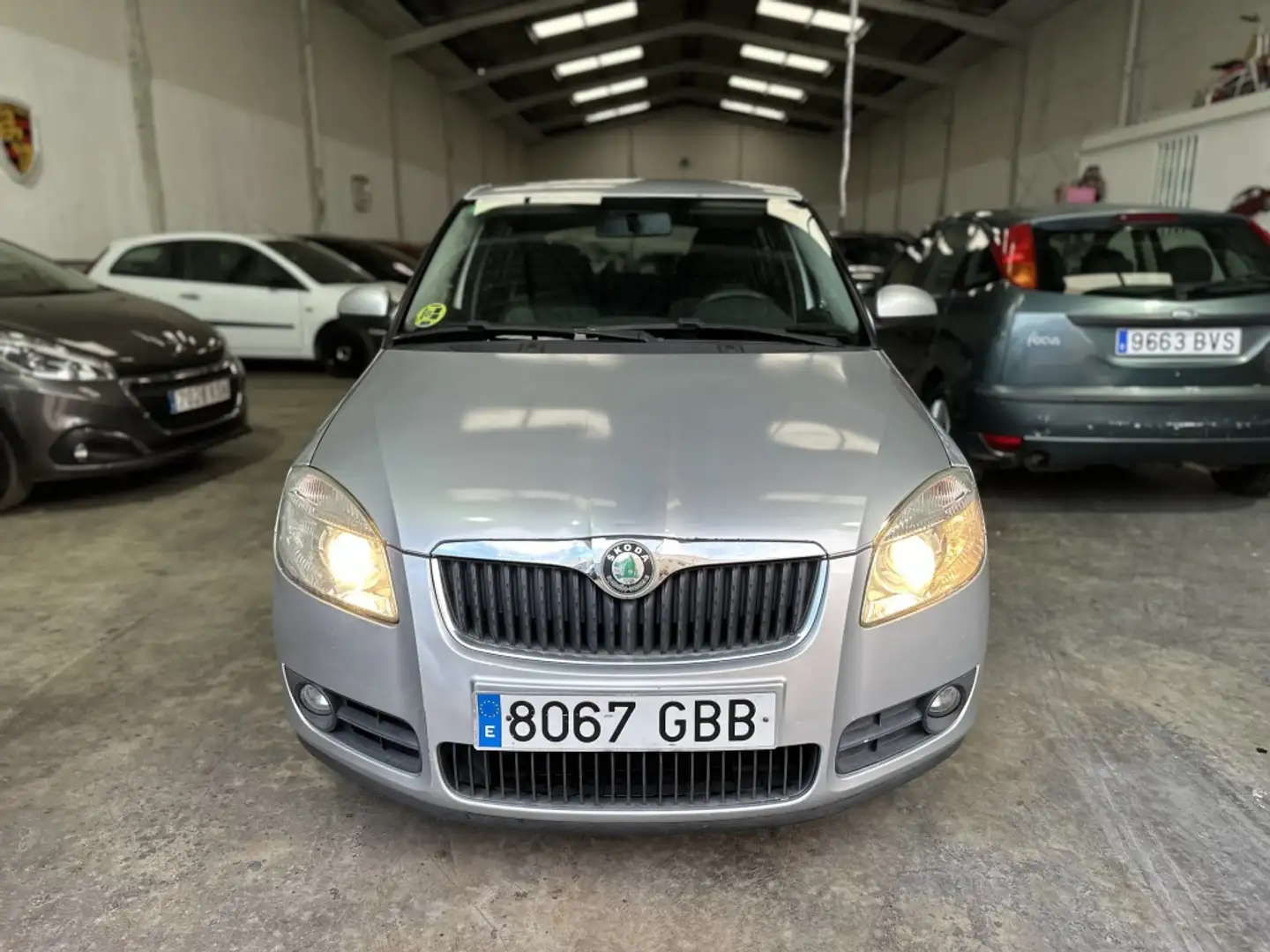 Skoda Fabia 1.4TDI Green Line 80 Plateado - 1