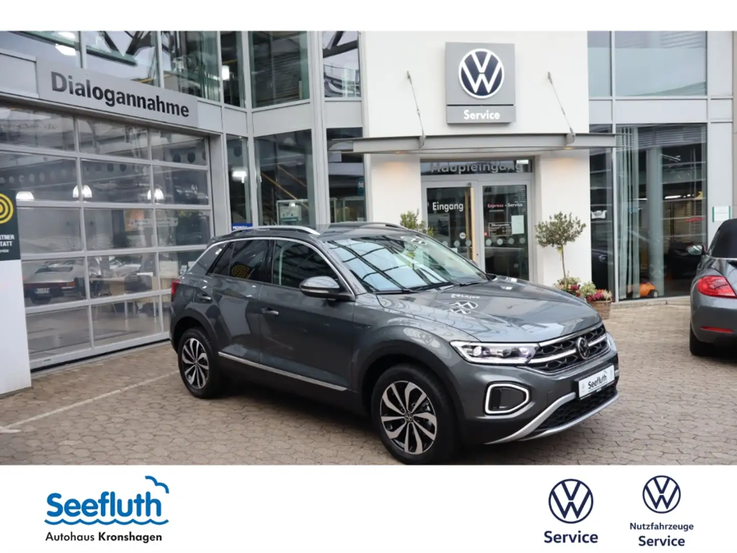 Volkswagen T-Roc 1.5 DSG IQ-Matrix Winterpakte RFK Style Sitzhzg. Gris - 1